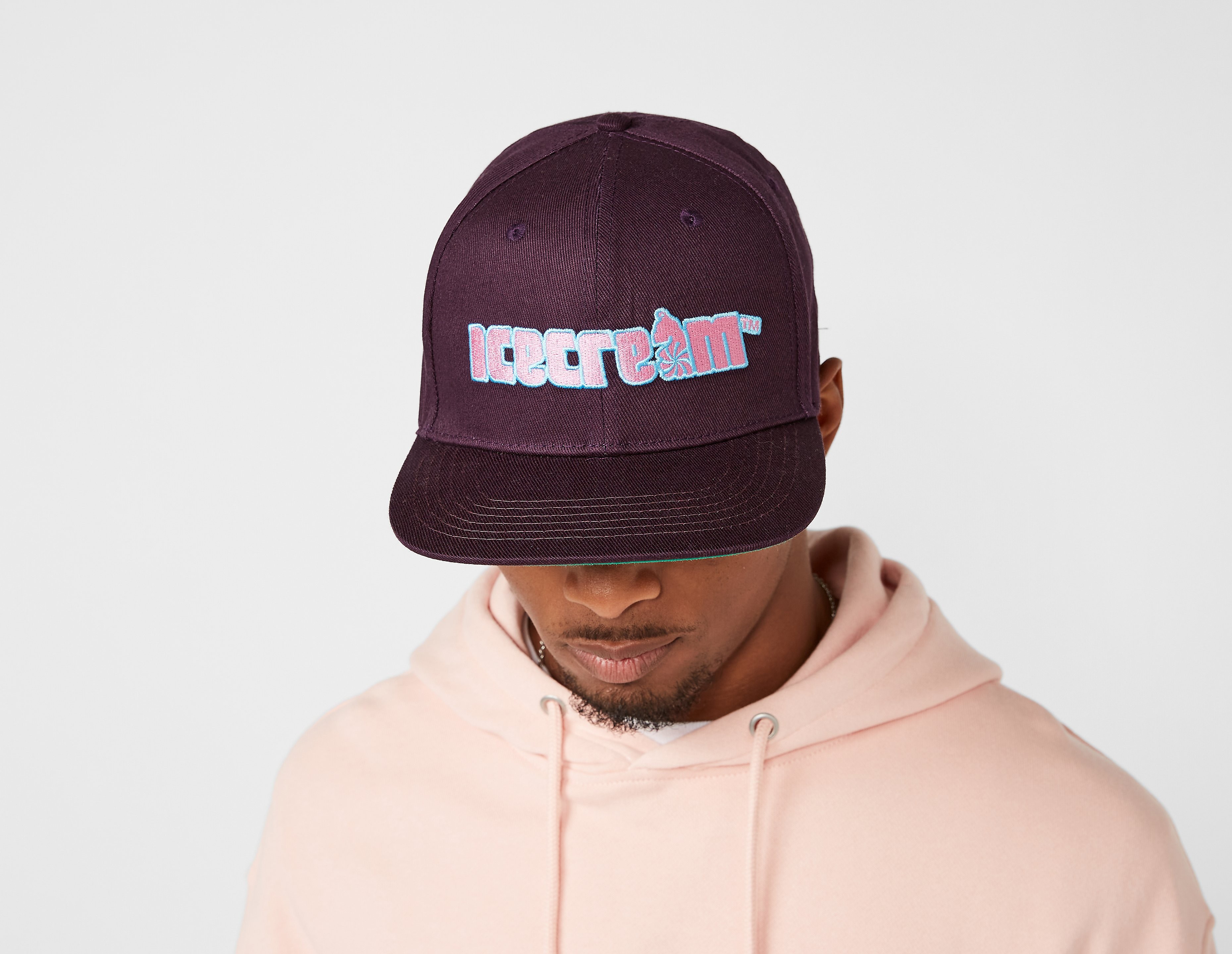 ICECREAM Soft Serve 6 Panel Flat Peak Cap