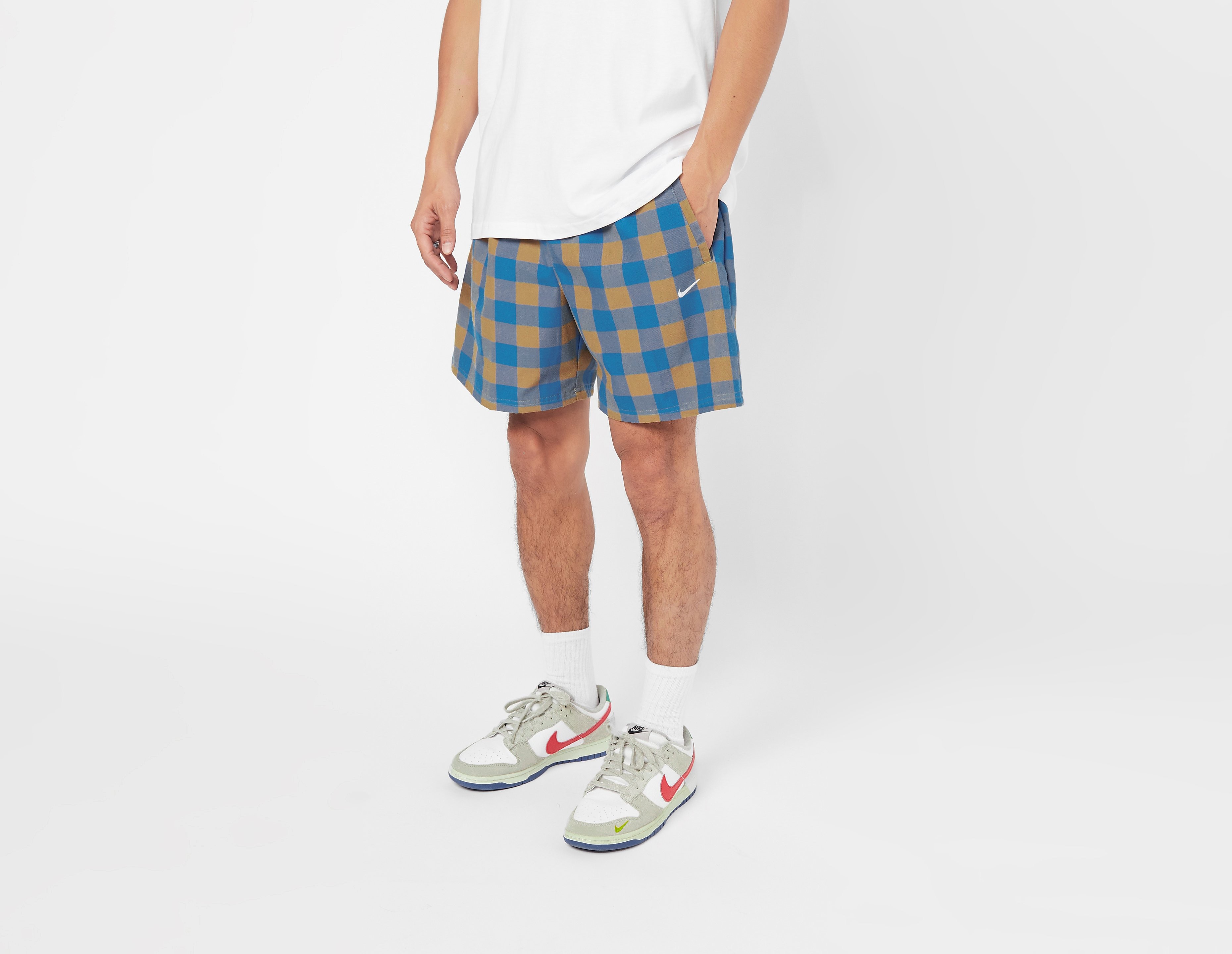 Nike Life Unlined Checked Shorts