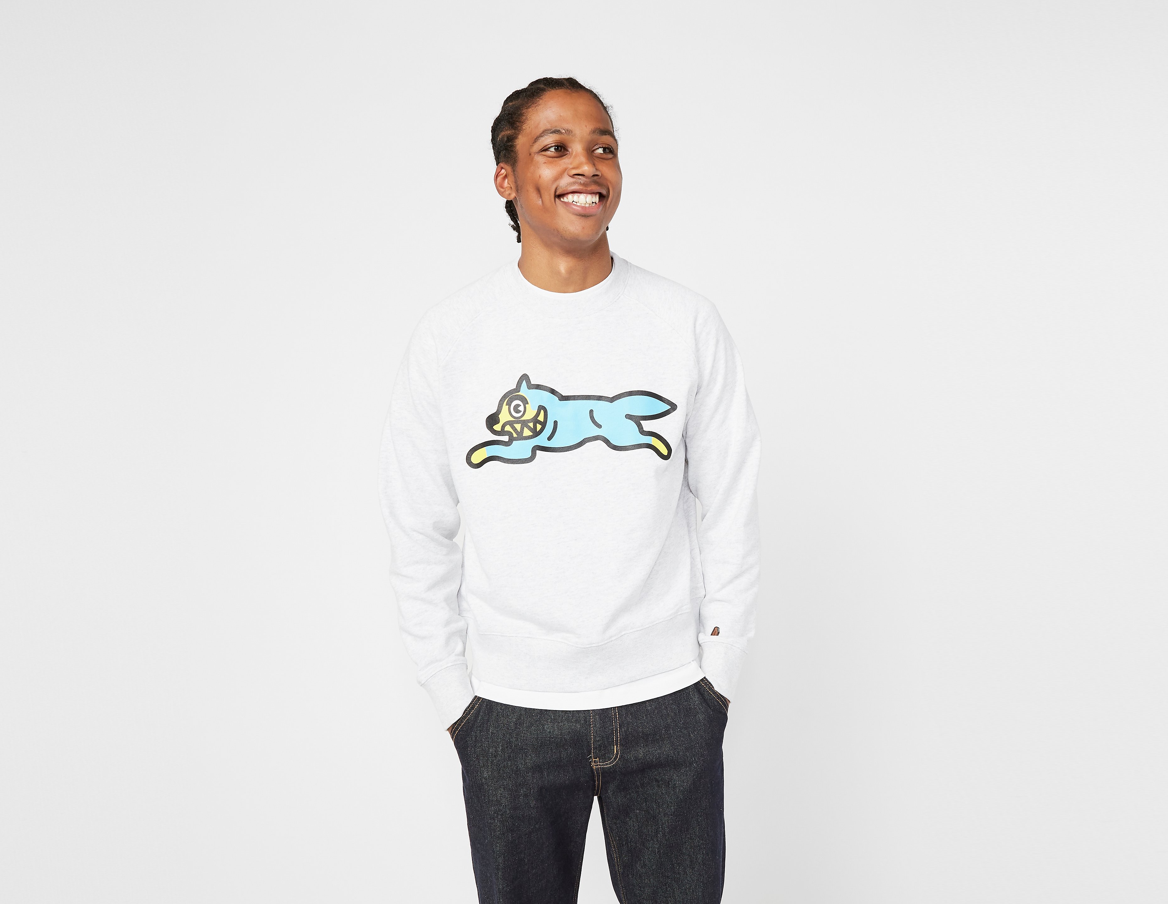 ICECREAM Running Dog Crew Neck Sweatshirt