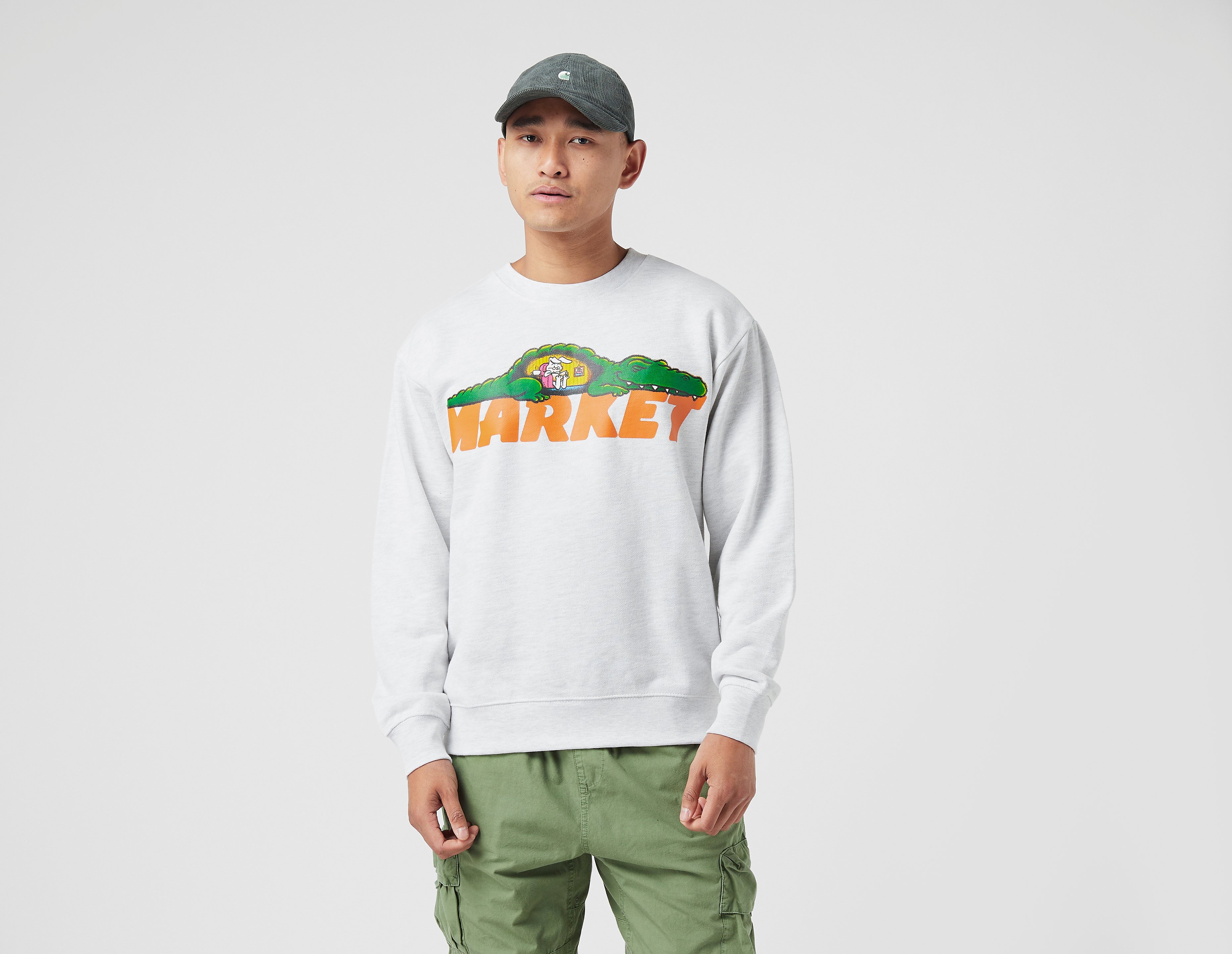 MARKET Belly of The Beast Crewneck Sweatshirt