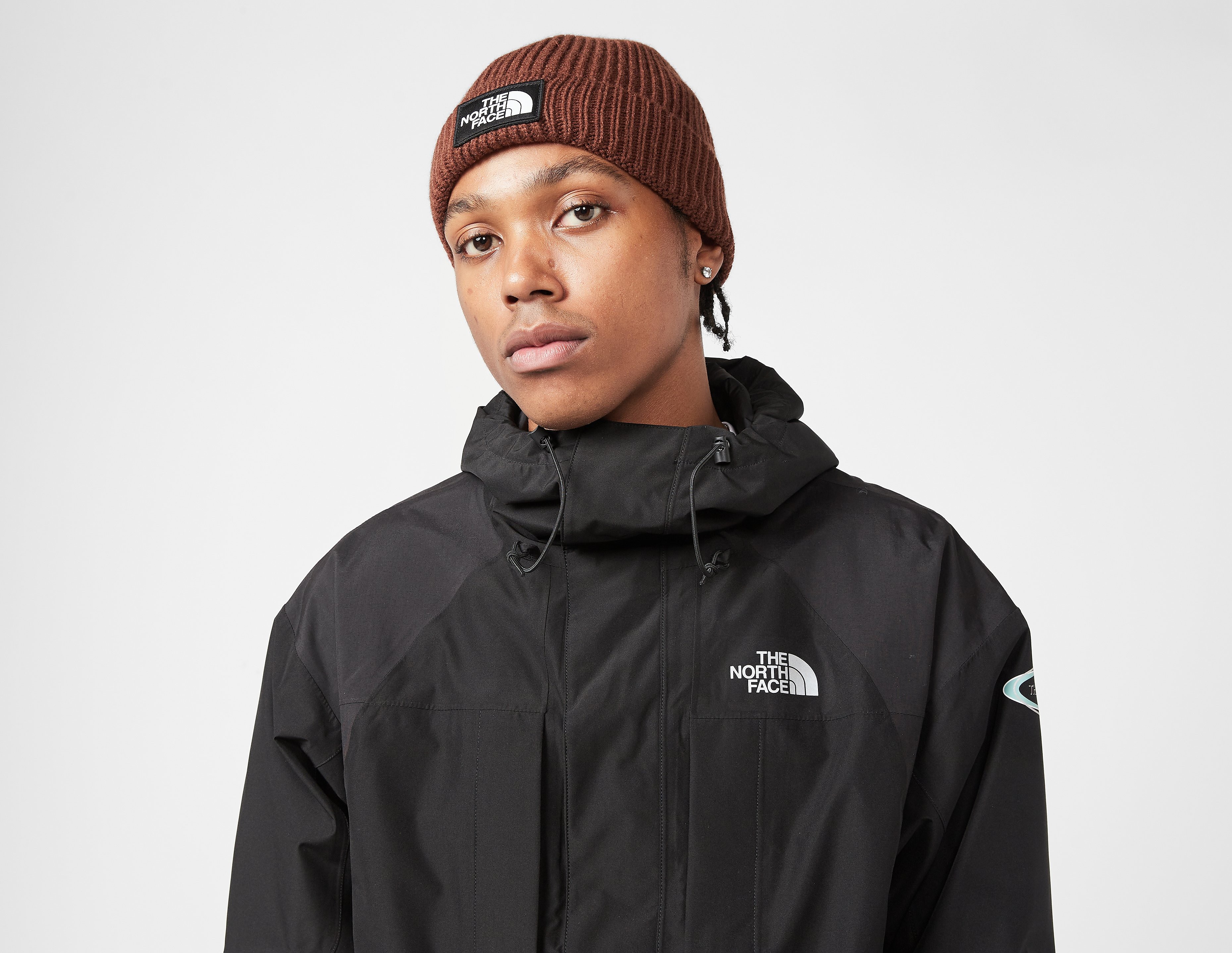 The North Face Logo Box Cuffed Beanie