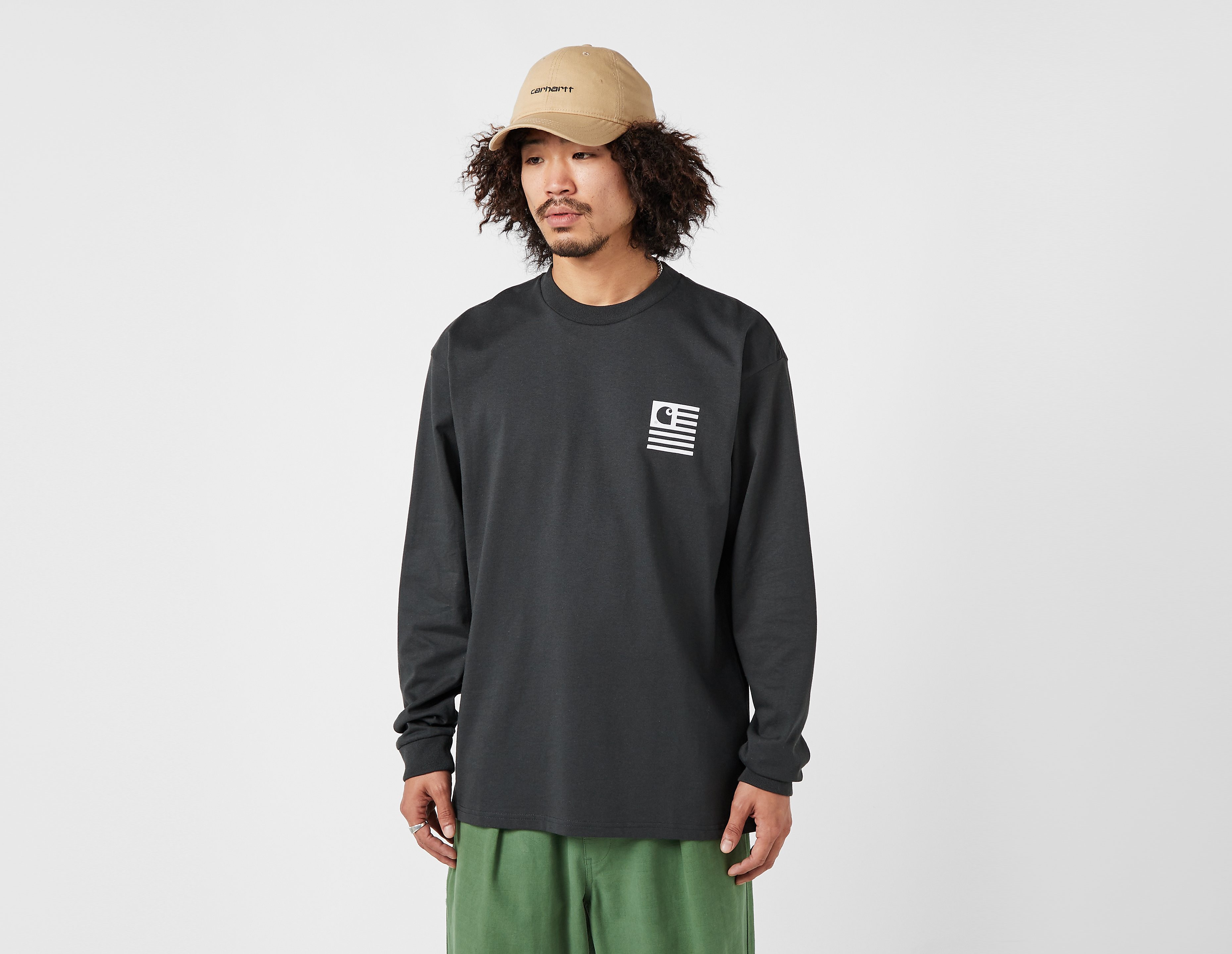 Carhartt WIP Book State Long Sleeve T-Shirt