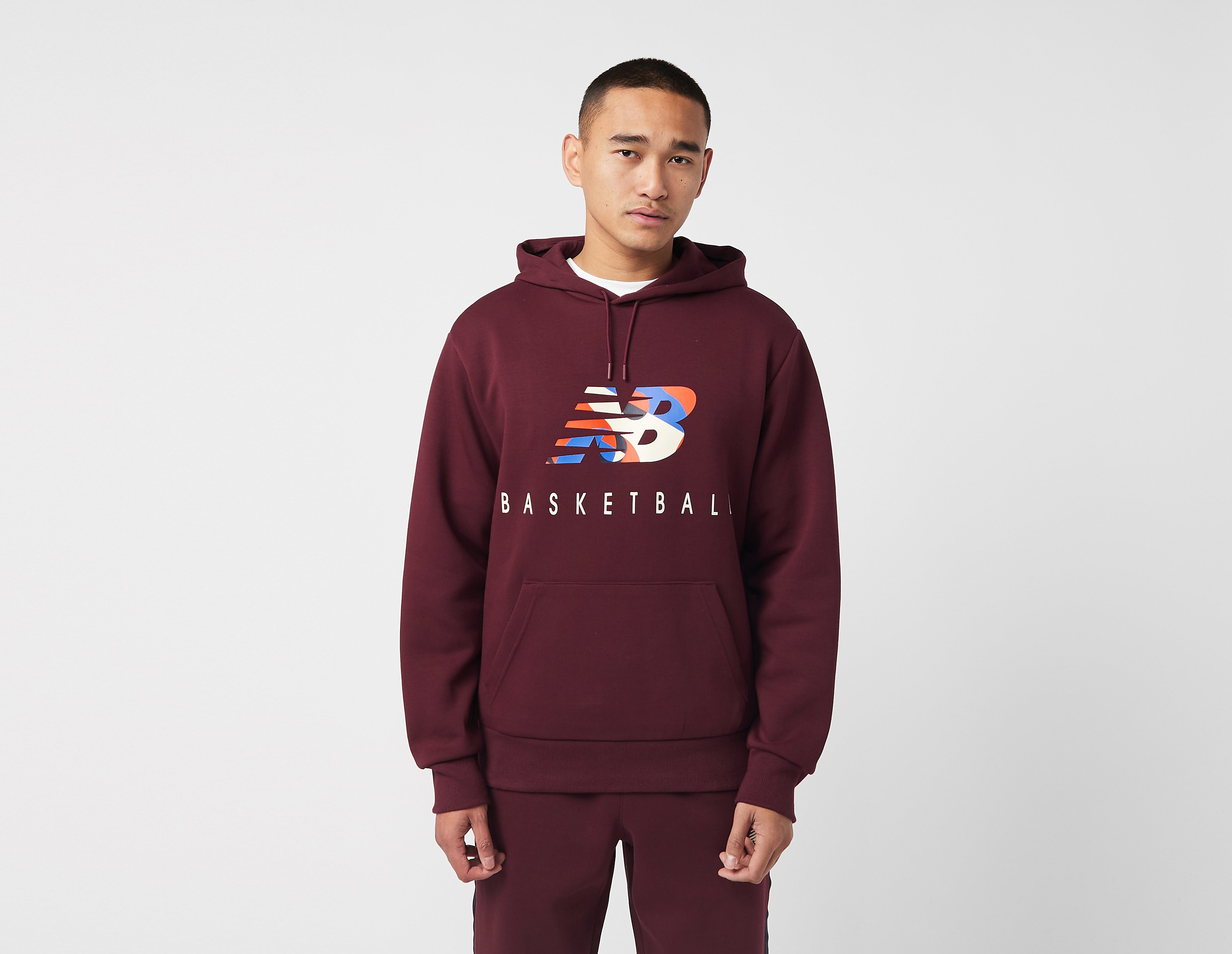 New Balance Hoops Abstract Fleece Hoodie