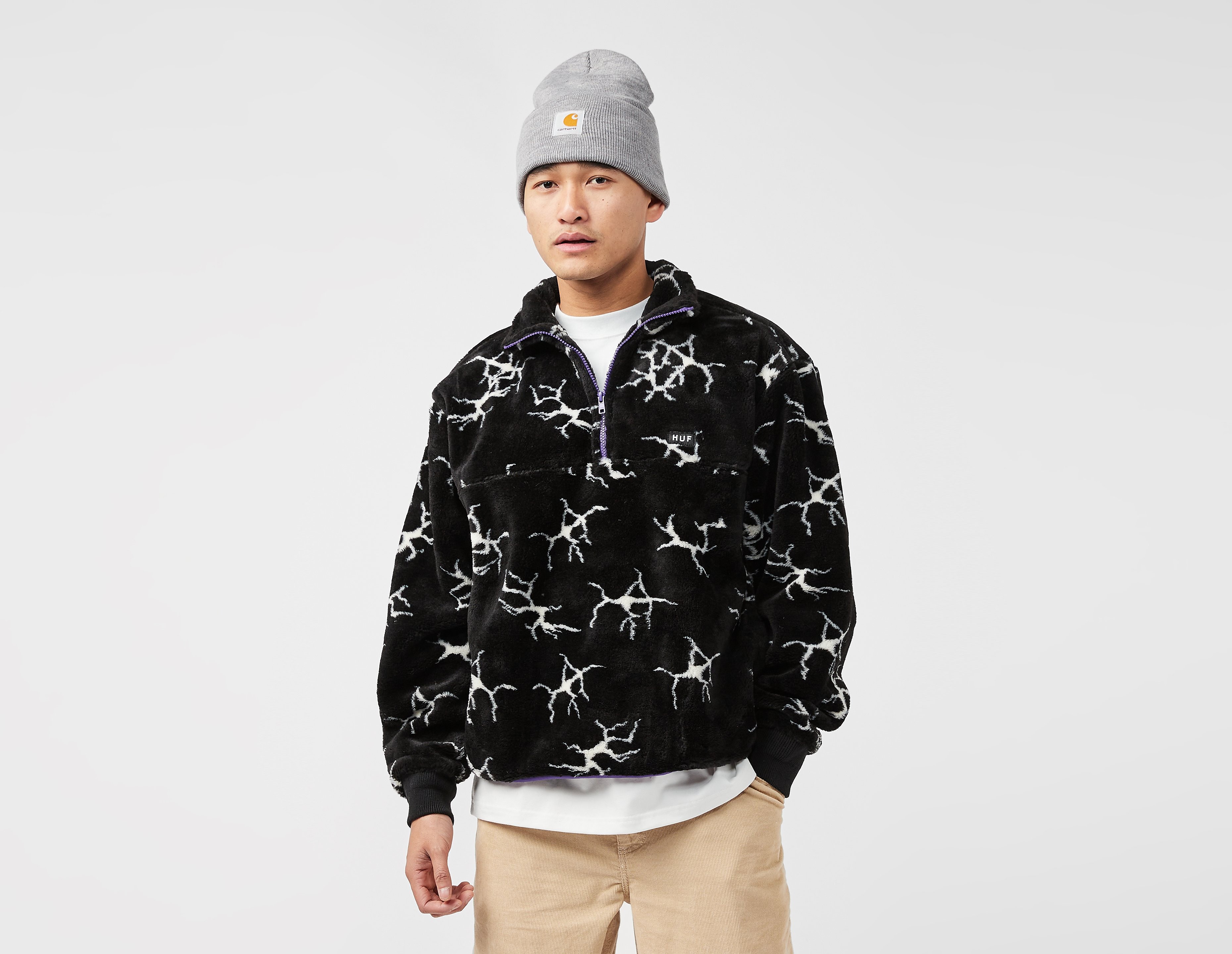 Huf Quake Sherpa Quarter-Zip Fleece