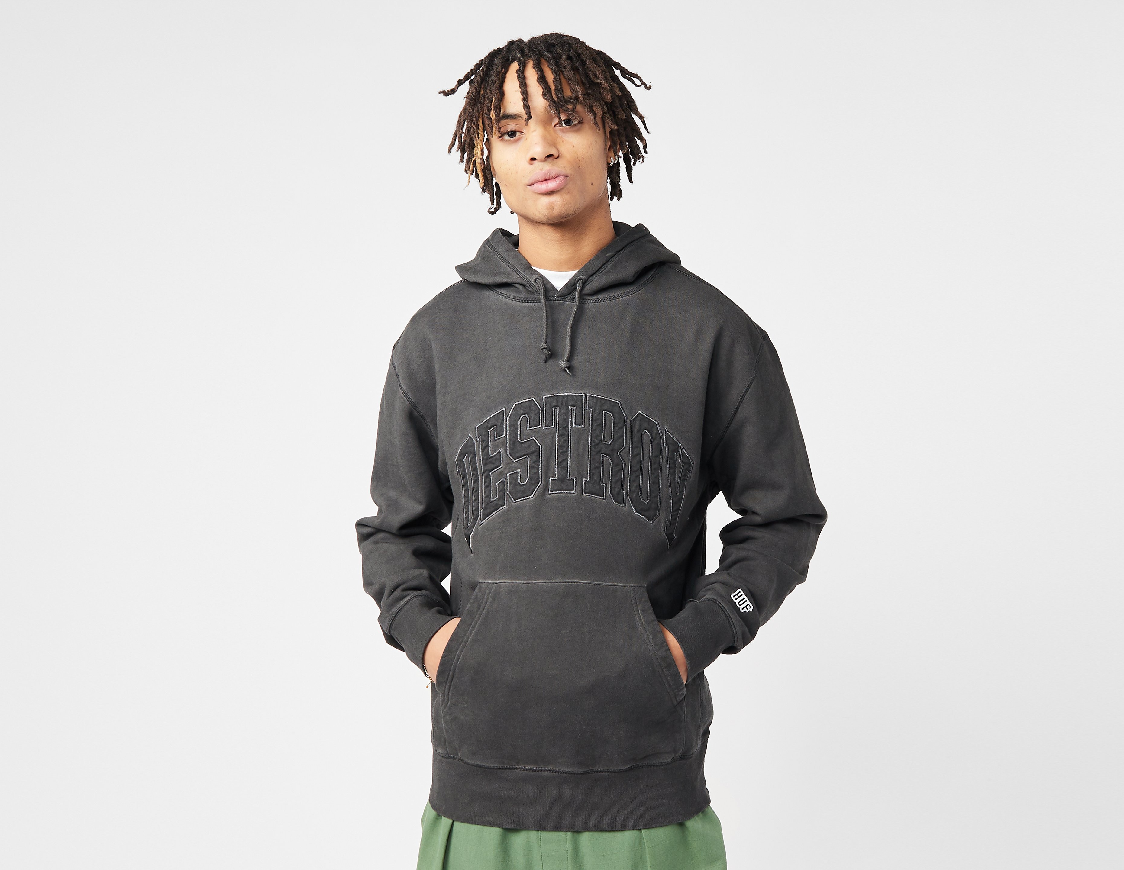 Huf Destroy Rebuild Faded Hoodie