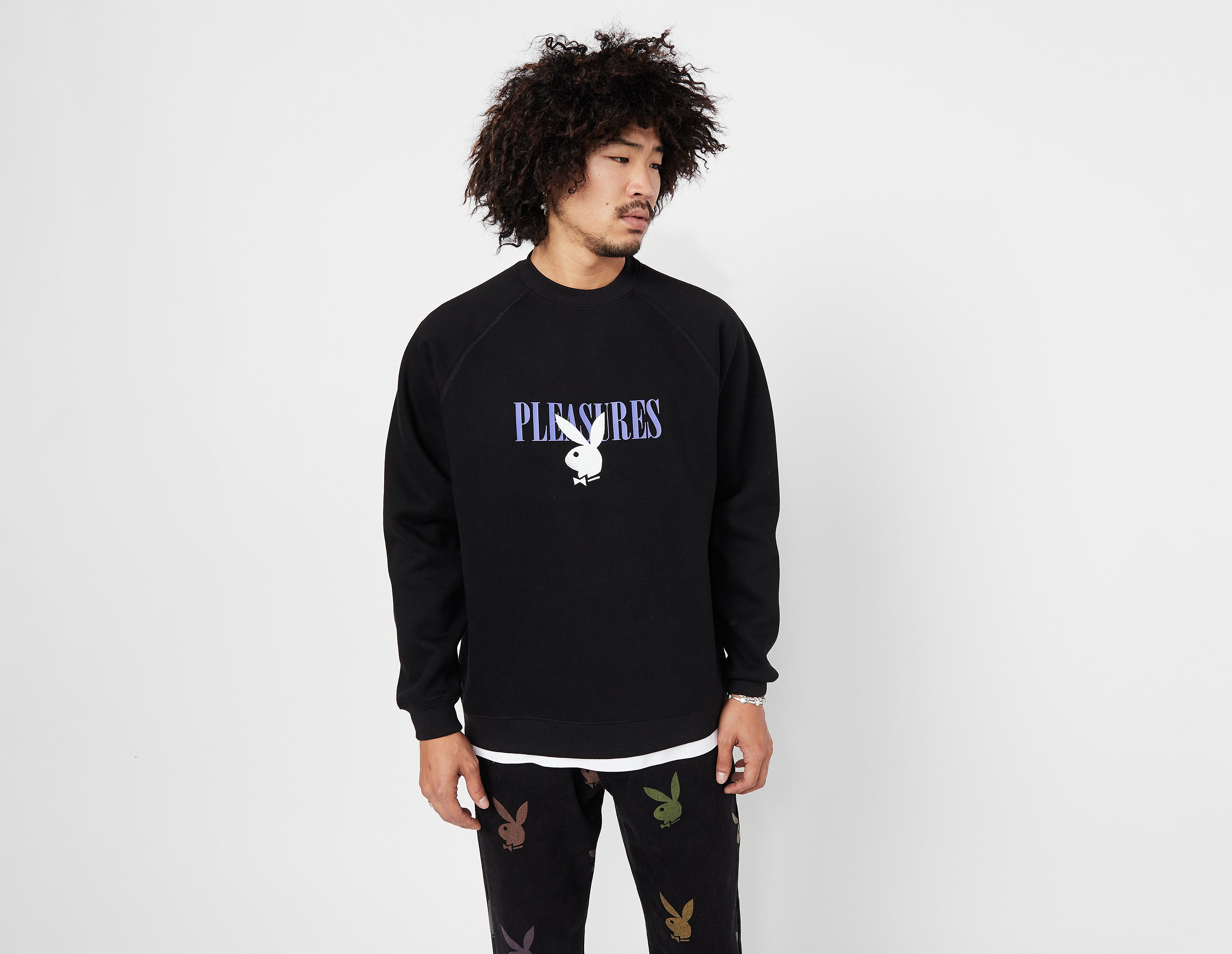 Pleasures x Playboy Bunny Logo Crew