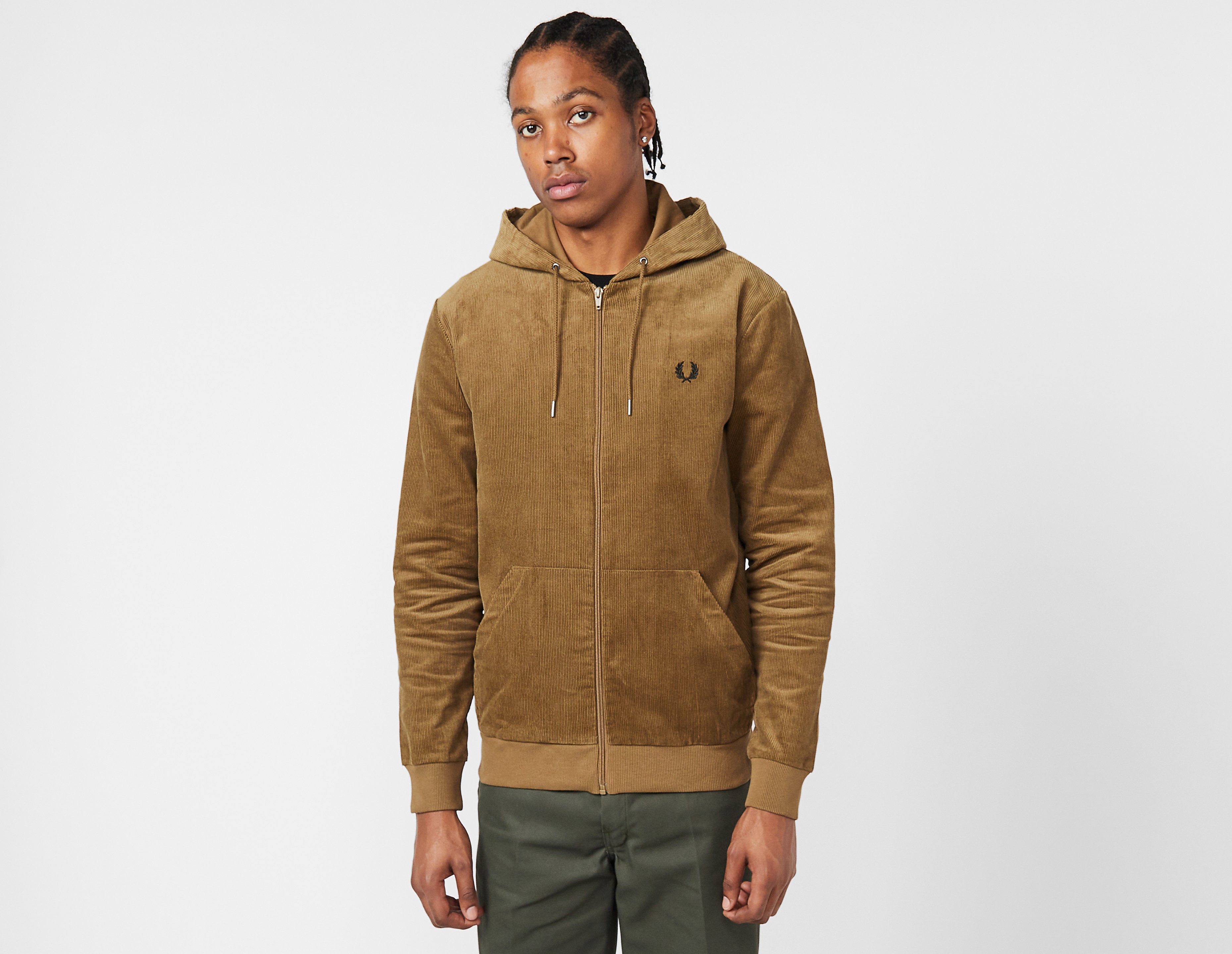 Fred Perry Cord Hooded Track Jacket