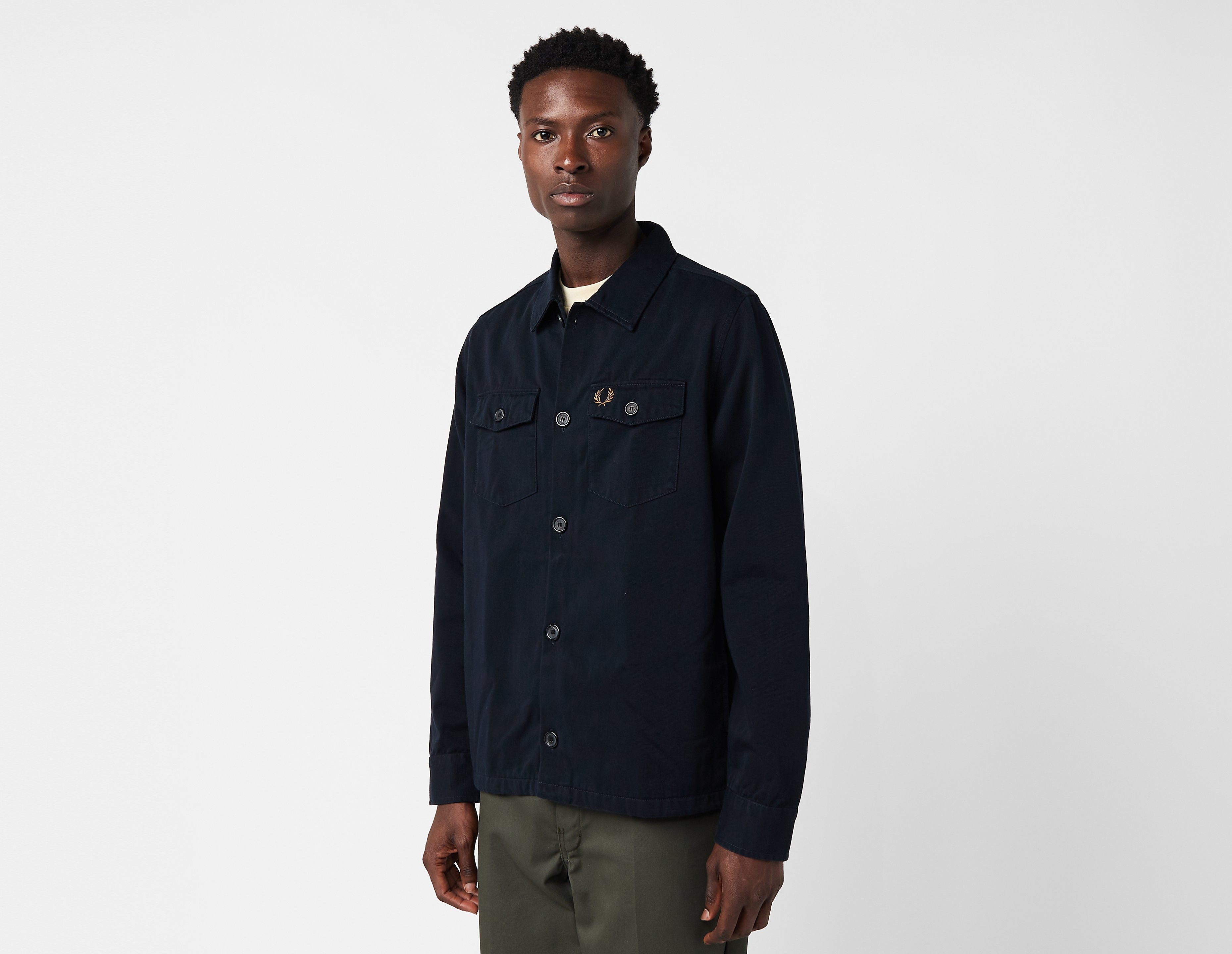 Fred Perry Twill Overshirt