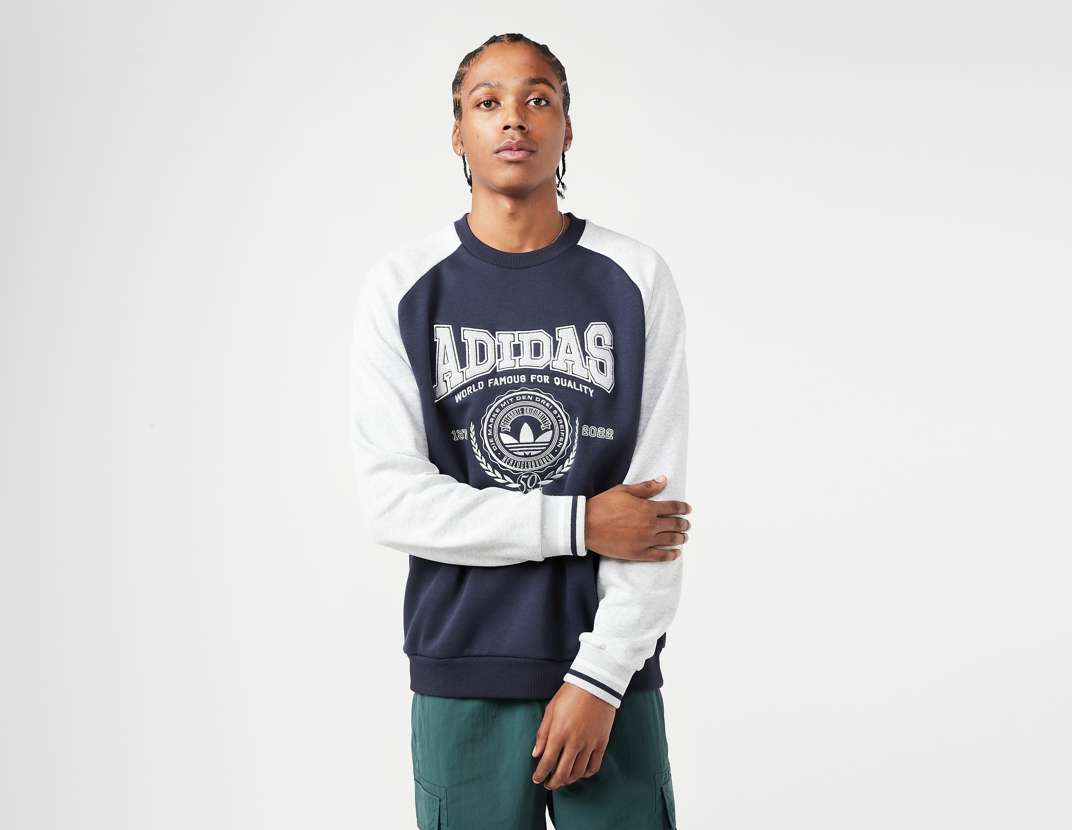 Adidas Originals Varsity Crew Neck Sweatshirt