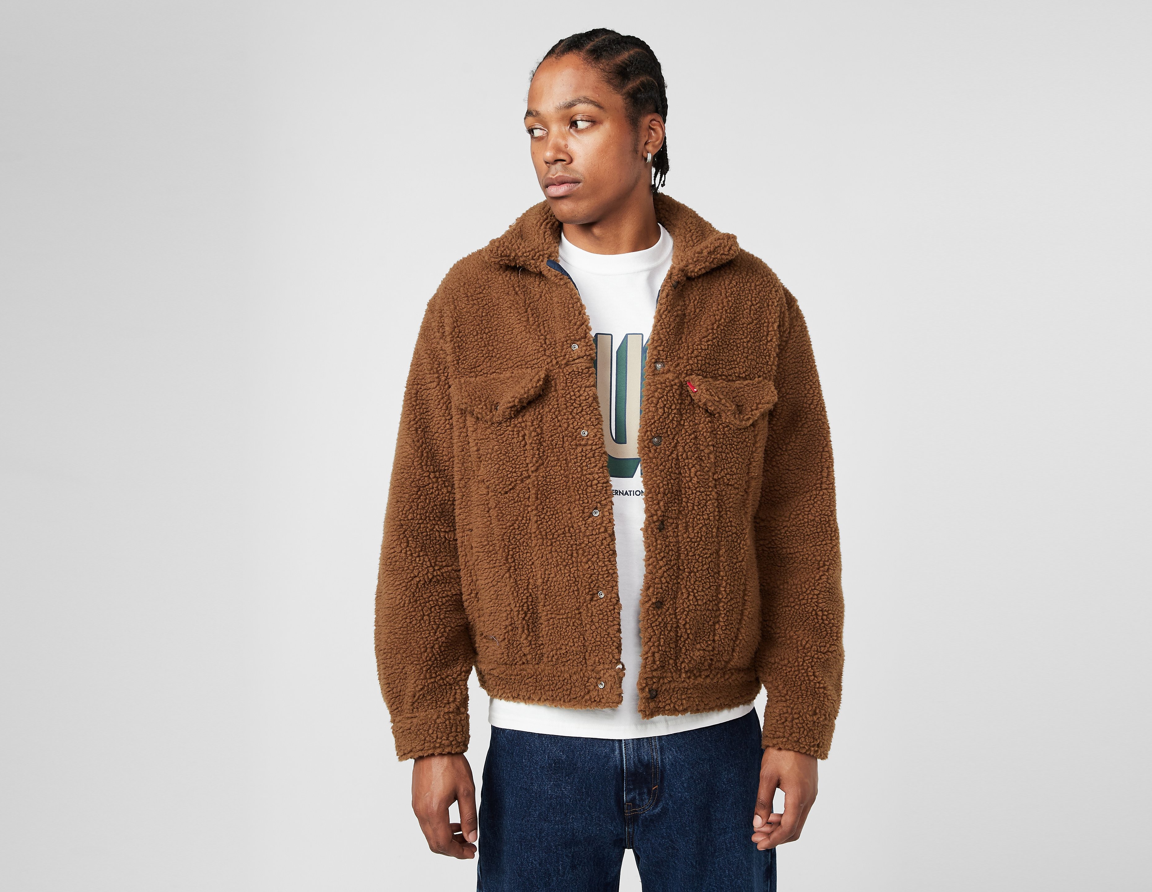 LEVI'S Cosy Vintage Fit Sherpa Trucker Jacket