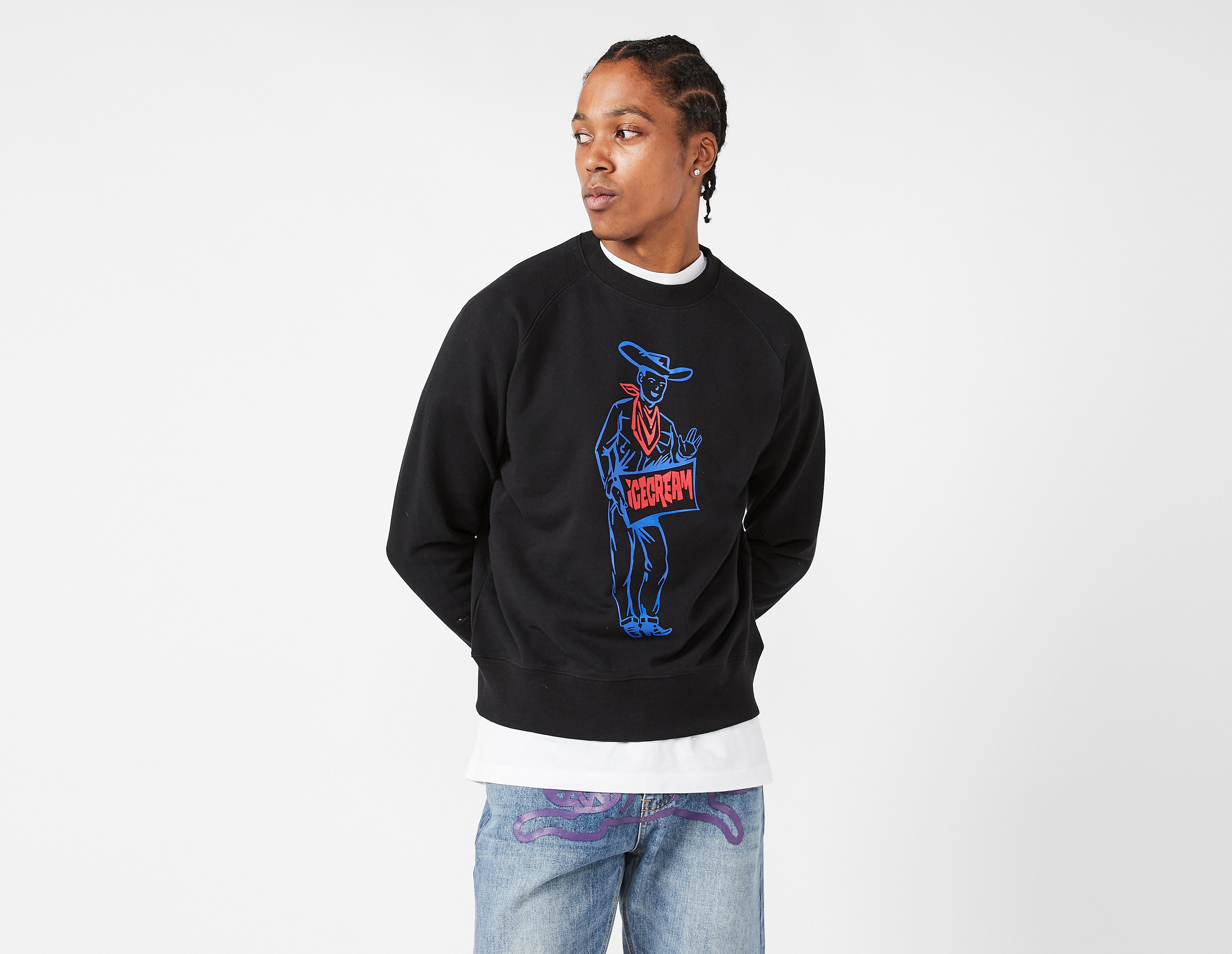 ICECREAM Cowboy Crew Sweatshirt