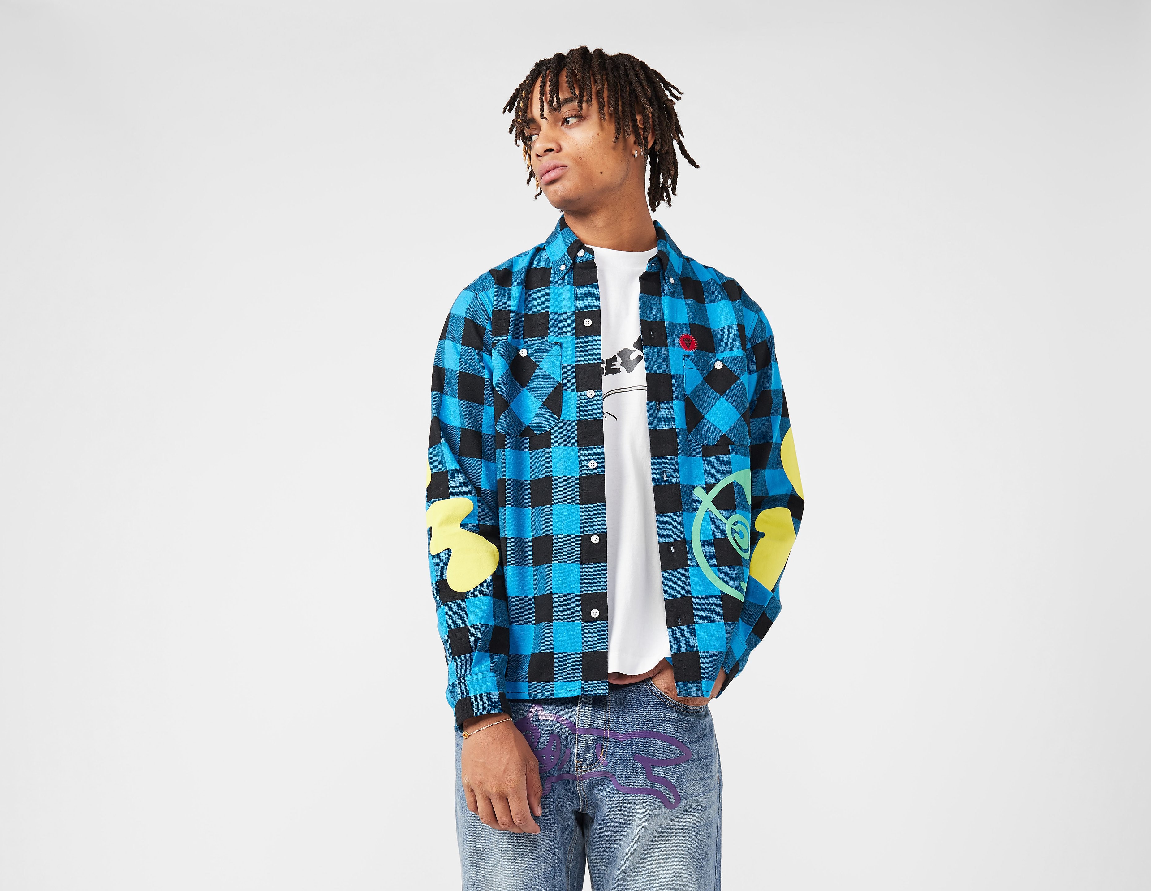 ICECREAM Check Flannel Shirt