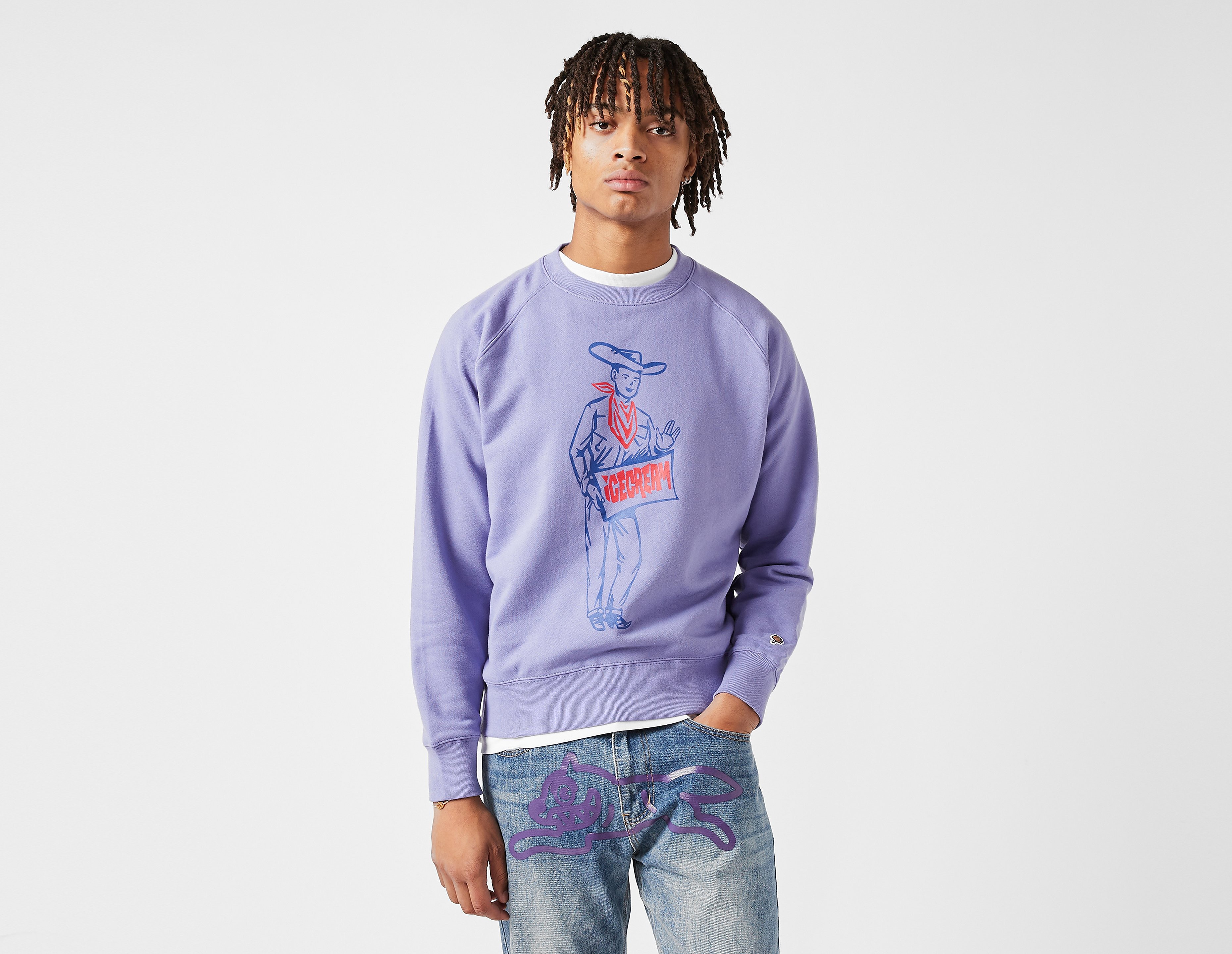 ICECREAM Cowboy Crew Sweatshirt