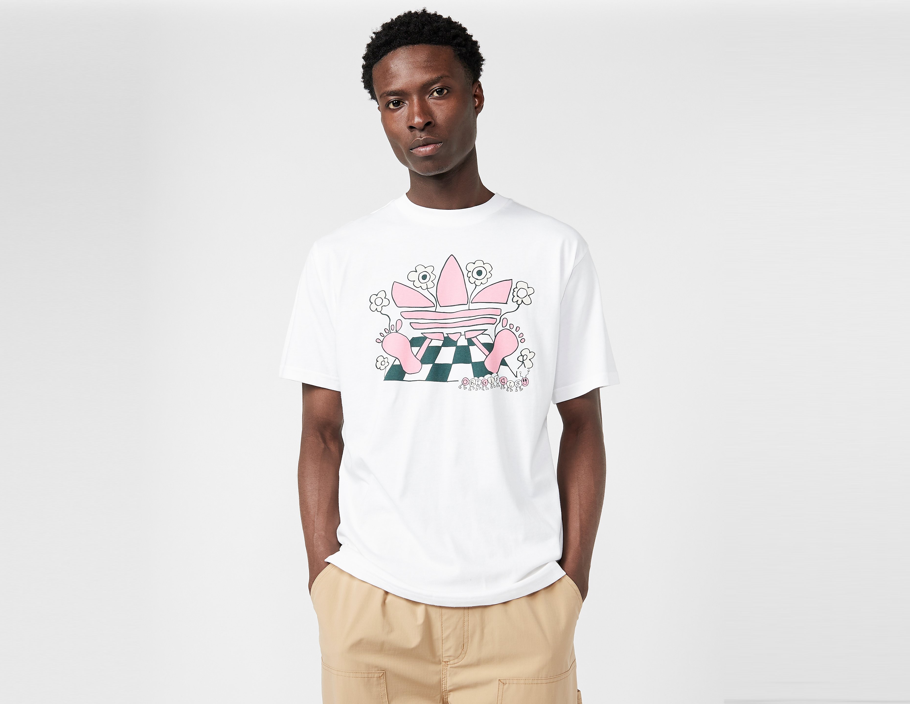 Adidas Originals Cartoon Trefoil T-Shirt