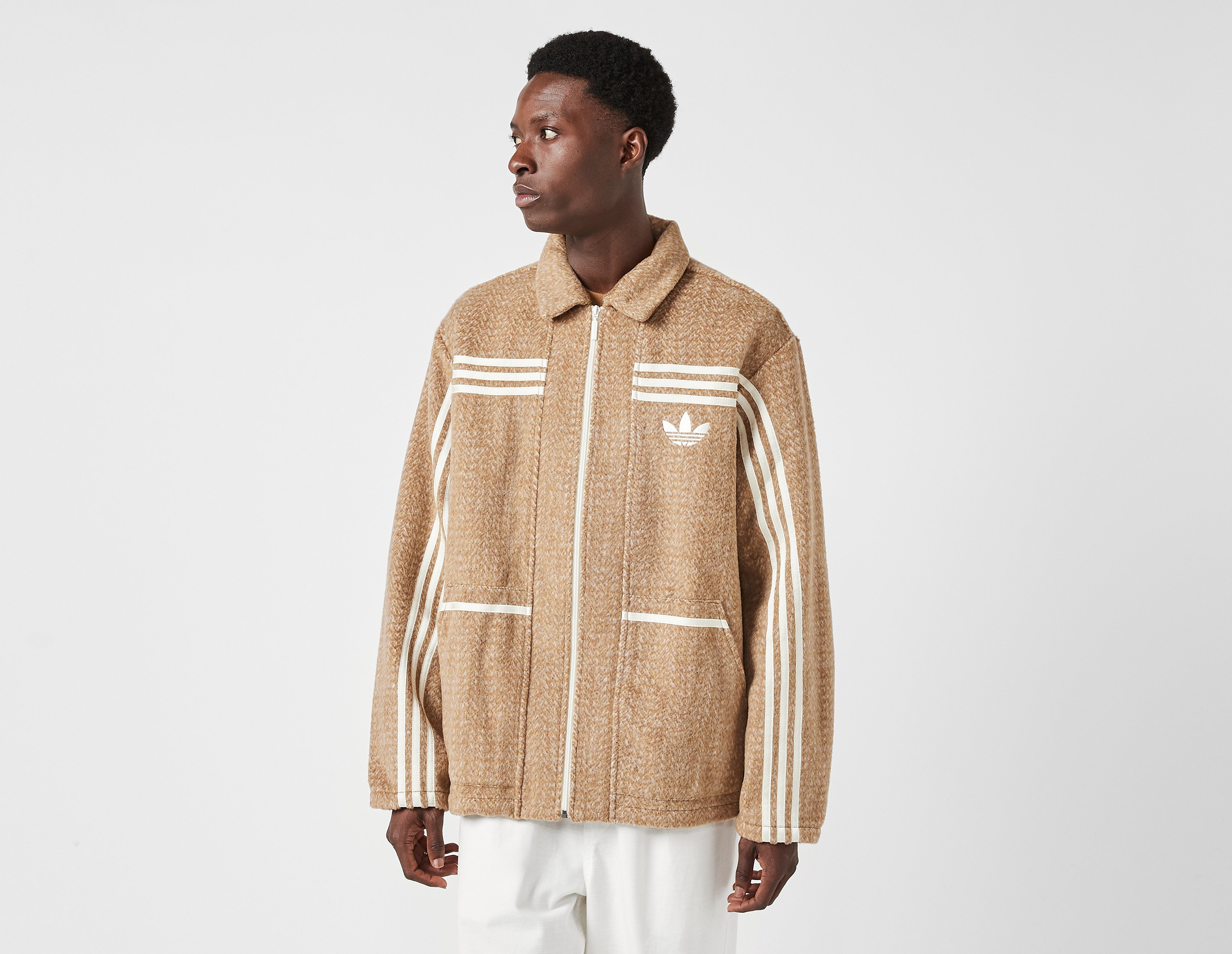 Adidas Originals Adicolor 70s Collared Zip-Through Jacket