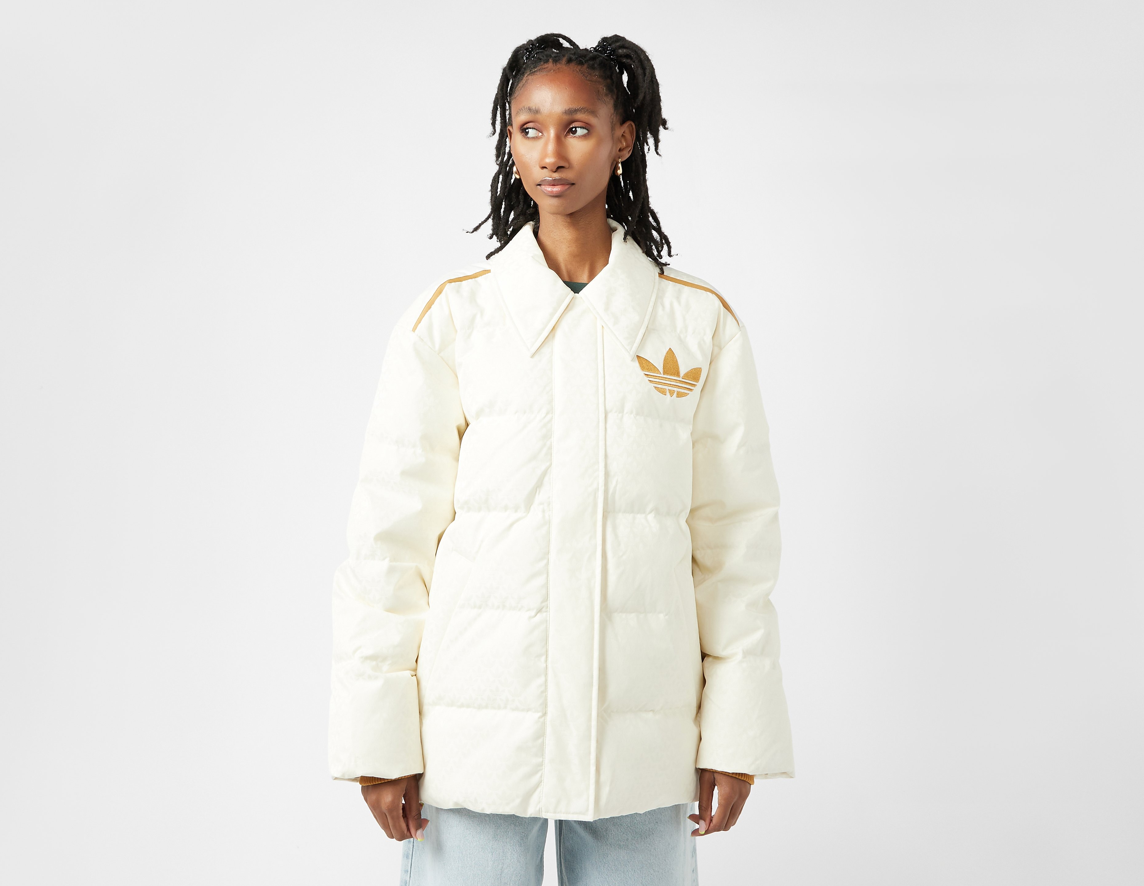 adidas Originals Adicolor Heritage Now Mongram Puffer Jacket Women'