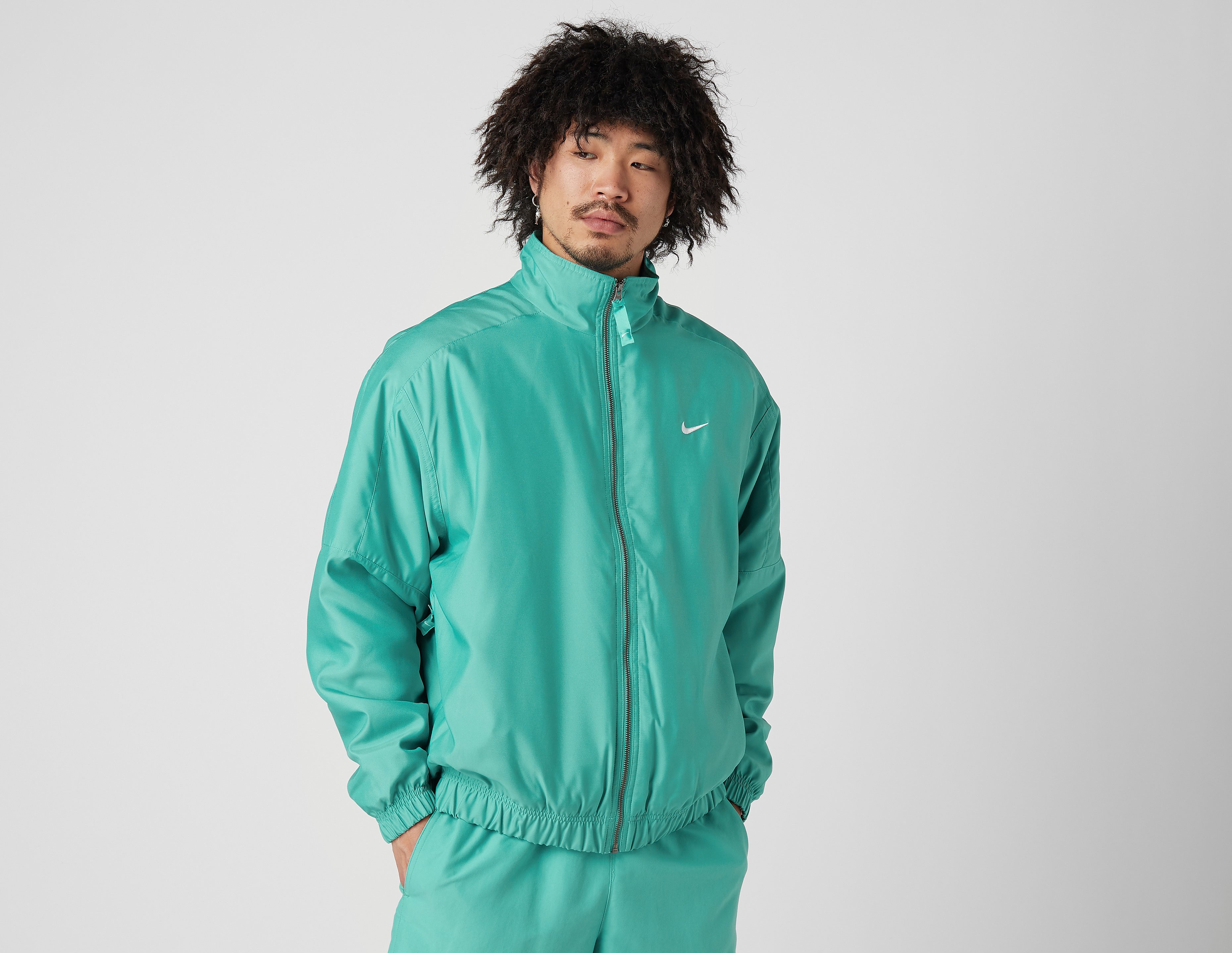 Nike Veste Bomber en Satin Solo Swoosh