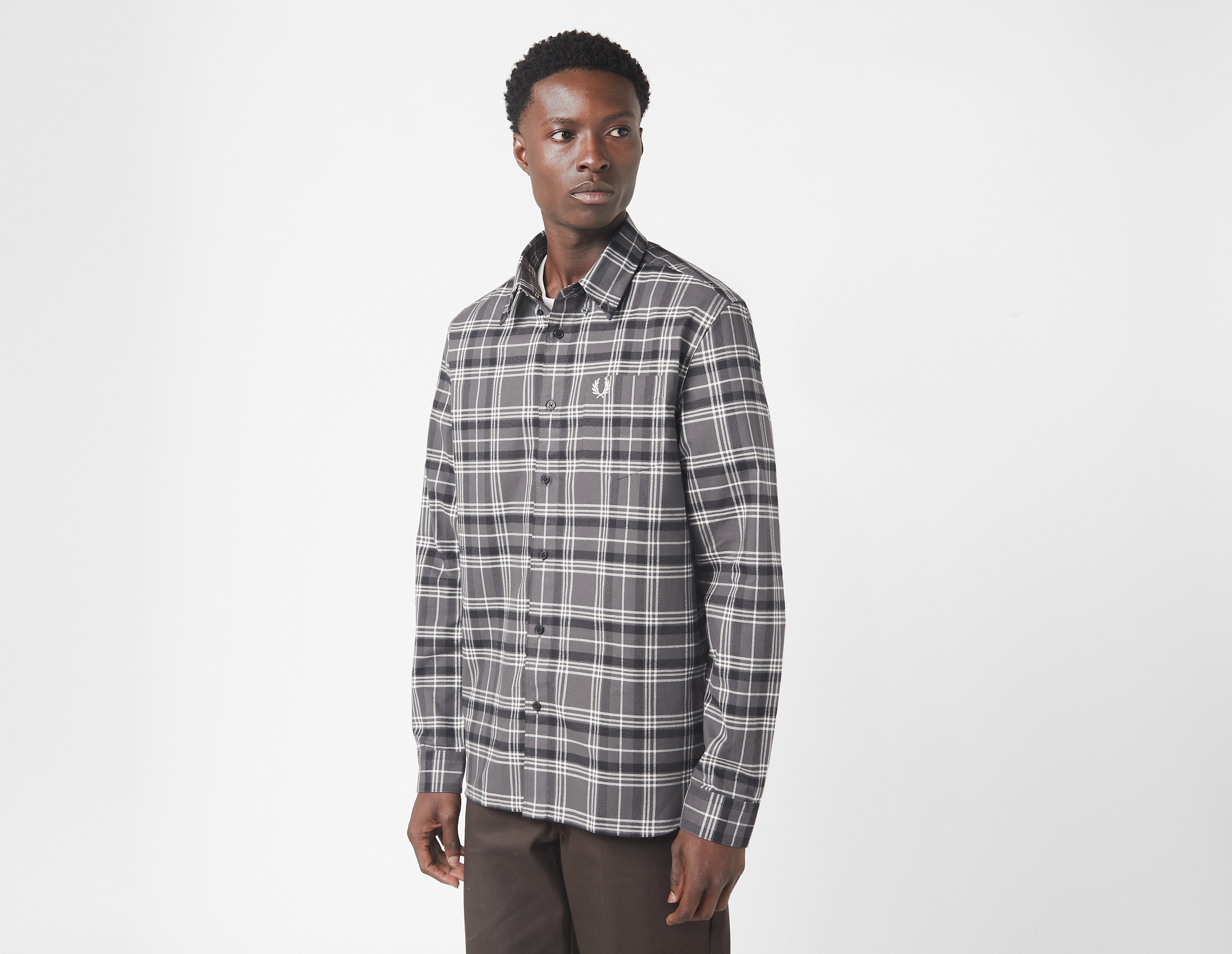 Fred Perry Twill Tartan Shirt