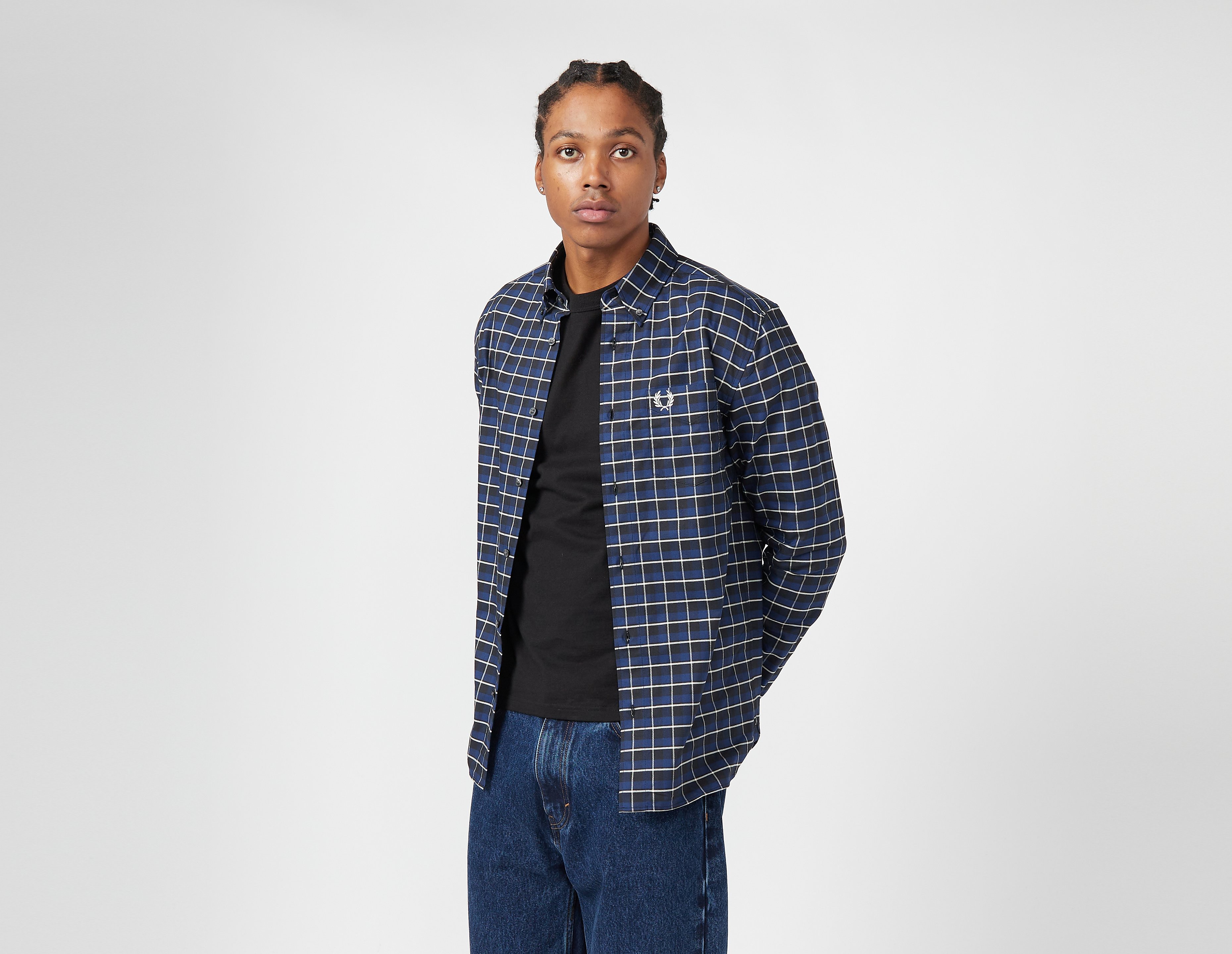 Fred Perry OXFORD CHECK SHIRT