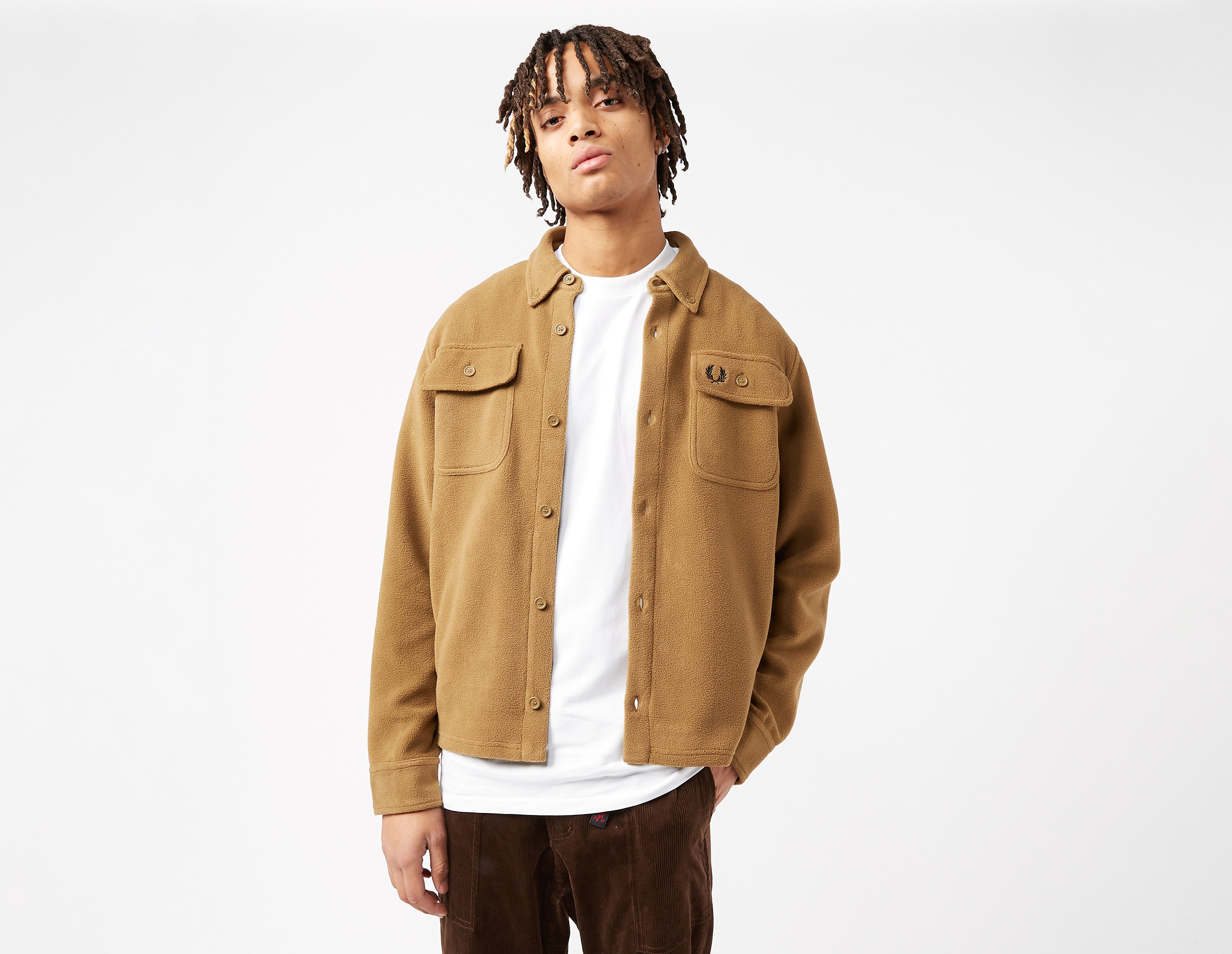 Fred Perry Fleece Back Overshirt