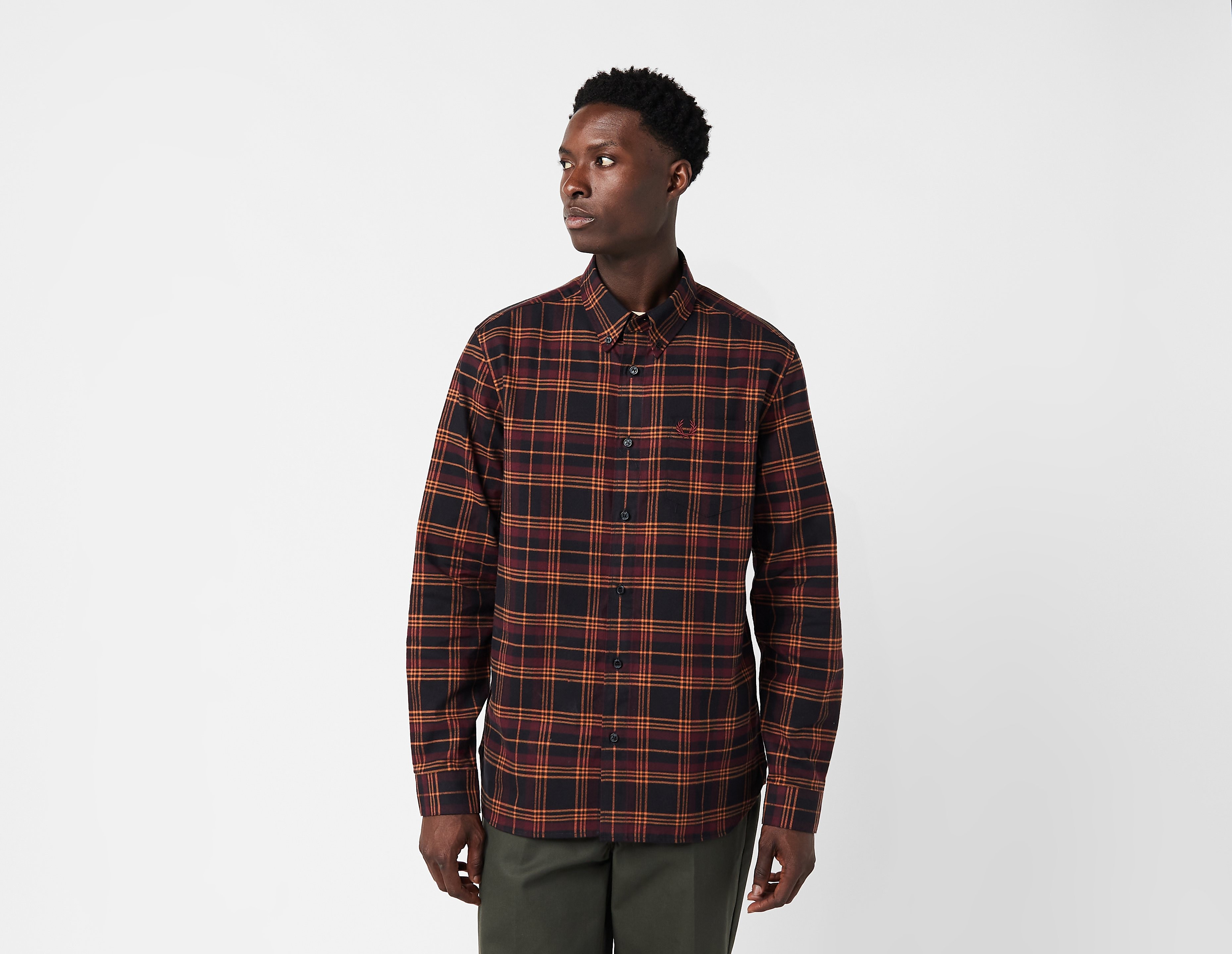 Fred Perry Twill Tartan Shirt