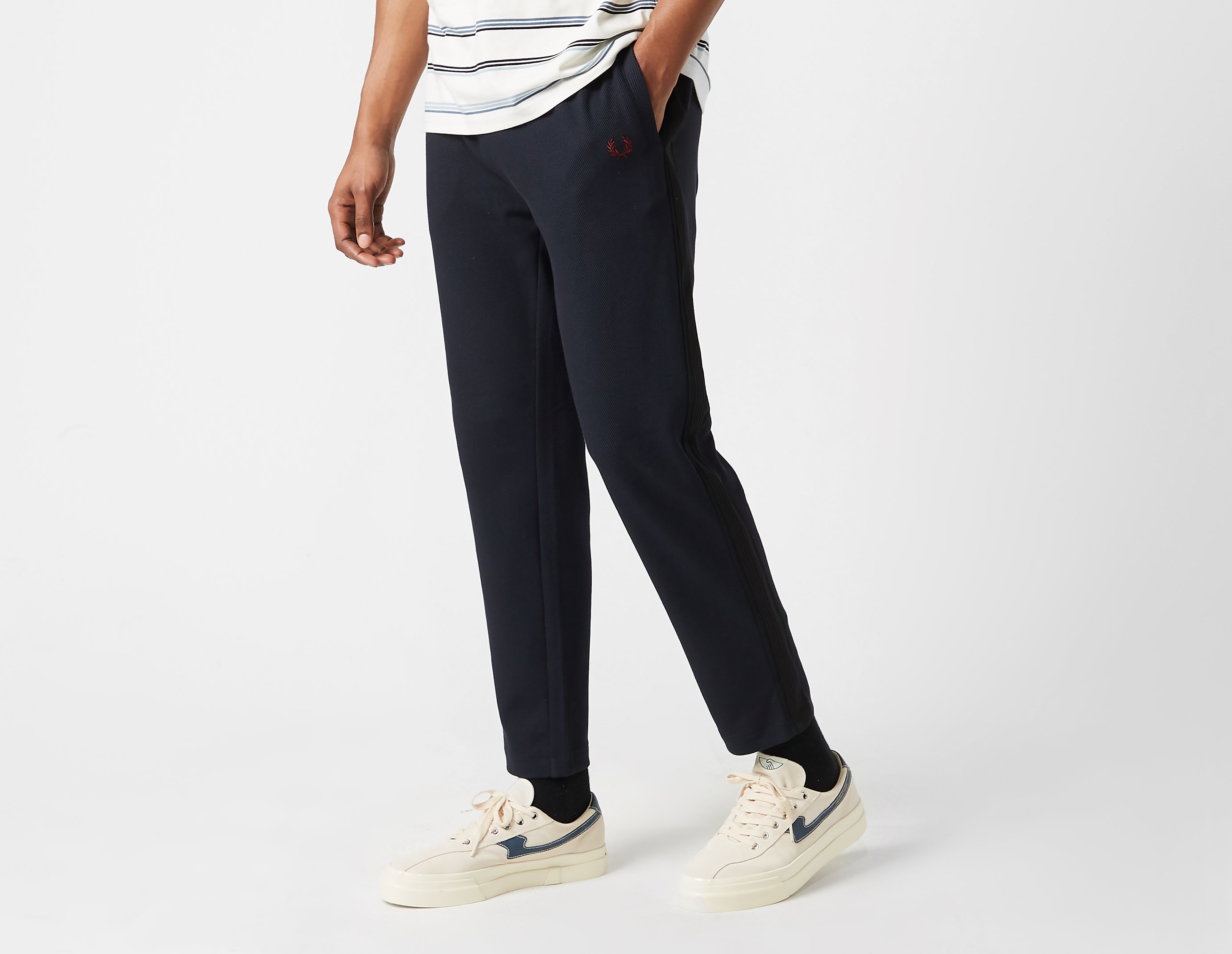 Fred Perry Knitted Taped Track Pants