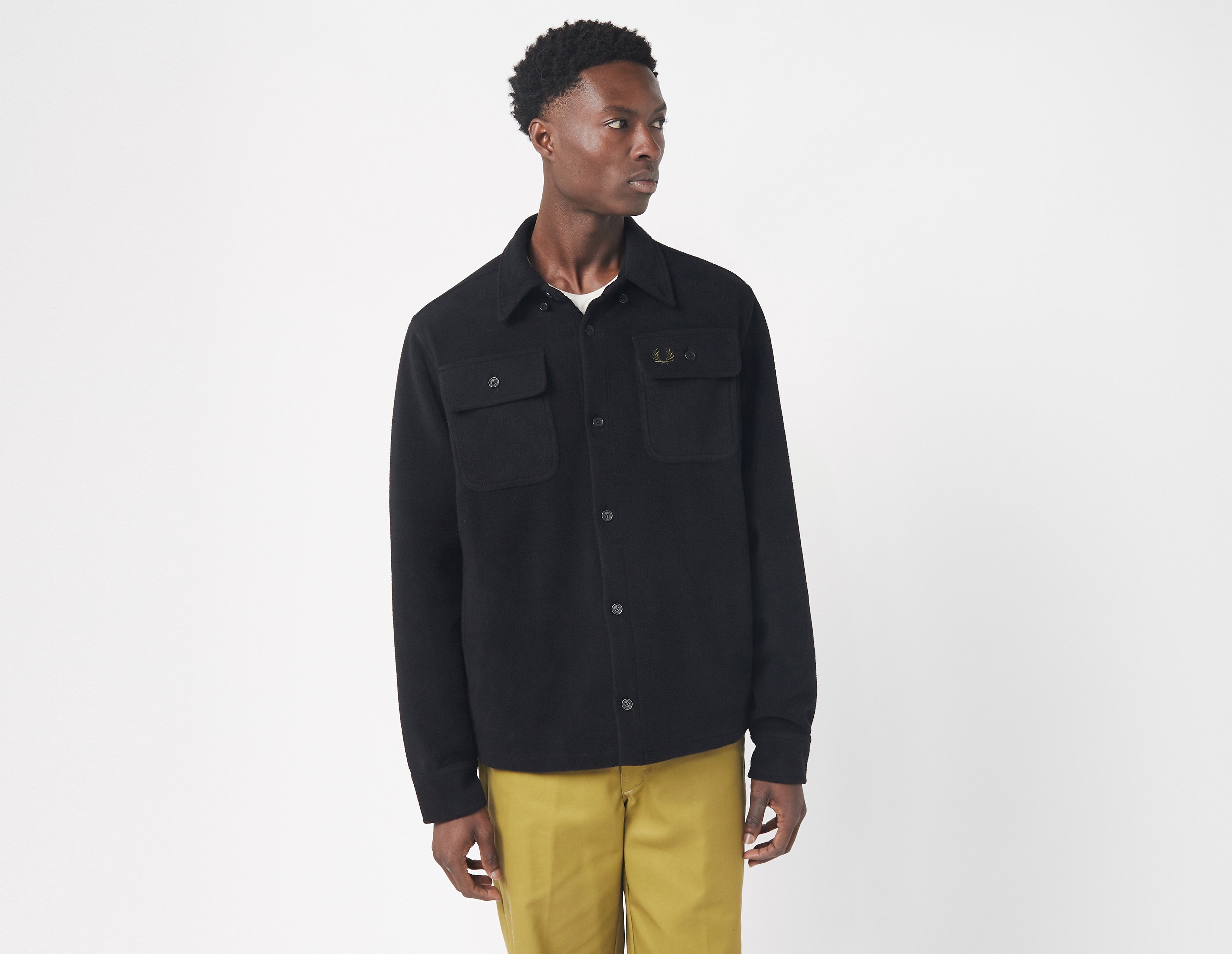 Fred Perry Fleece Back Overshirt