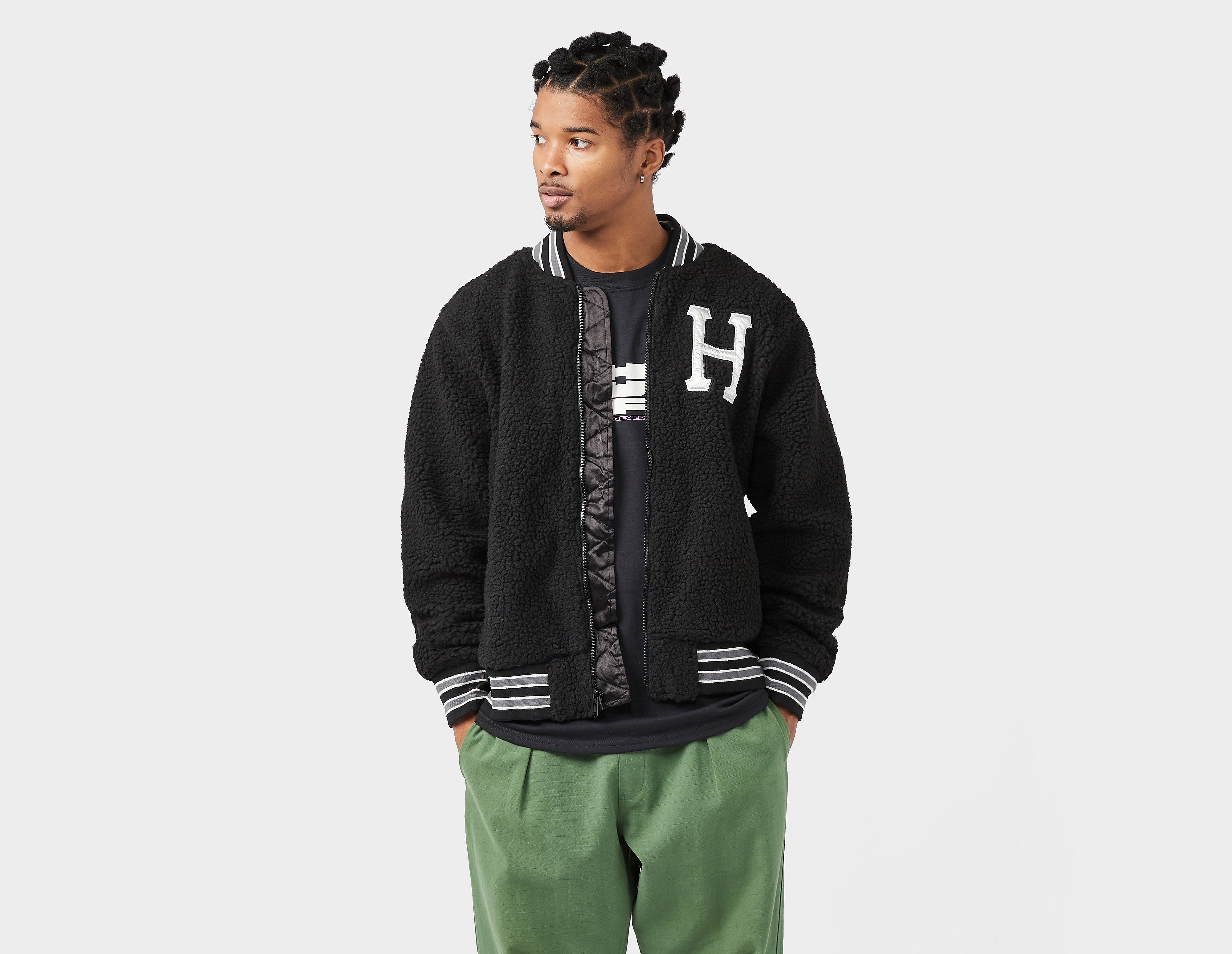 Huf Sherpa Varsity Jacket