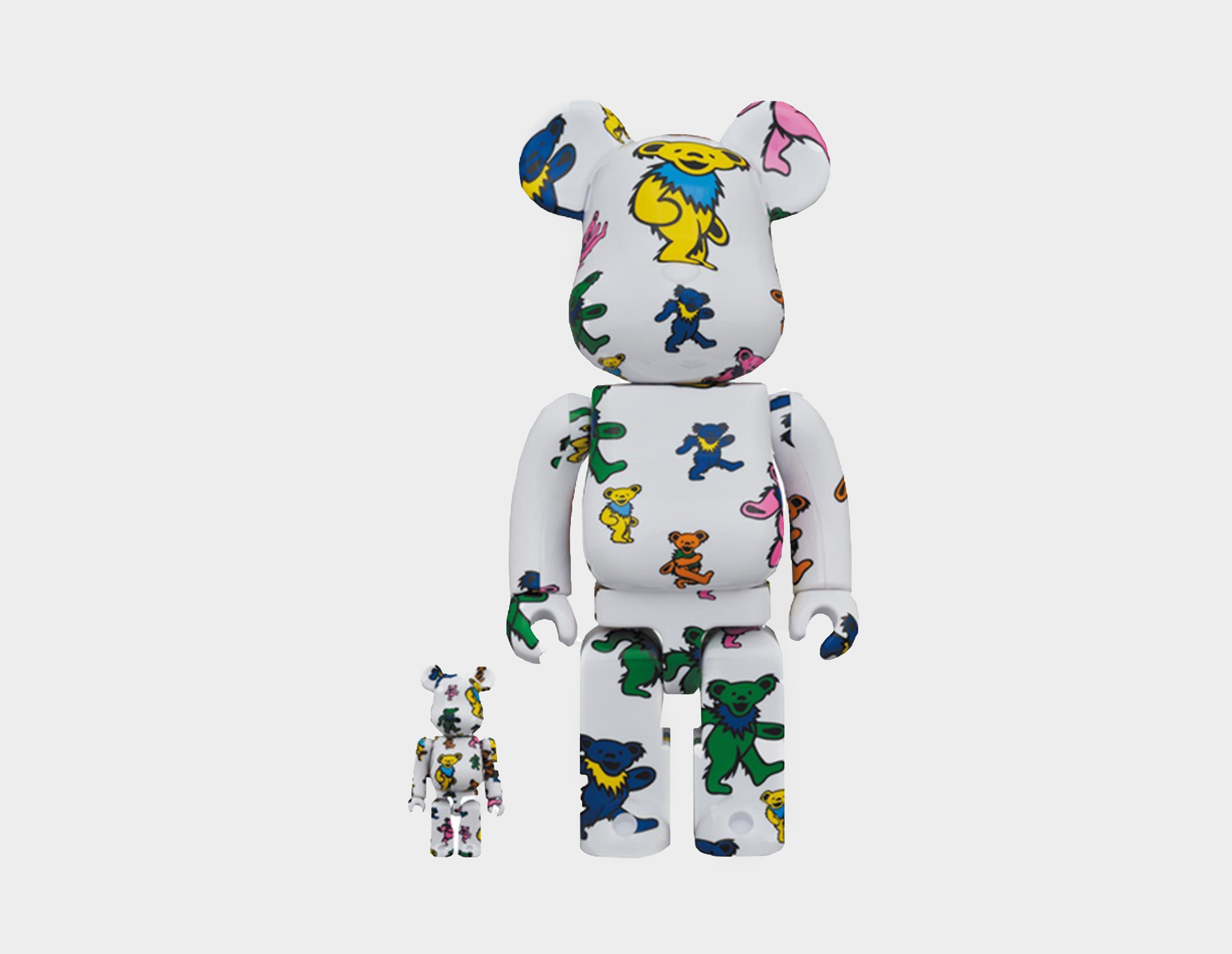 Medicom B@RBRICK Grateful Dead Dancing Bears 100% 400%