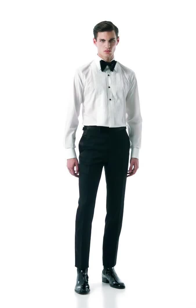 COCKTAIL VOILE SLIM FIT EVENING SHIRT video thumbnail