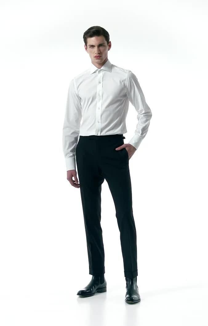 POPLIN SLIM FIT SHIRT video thumbnail