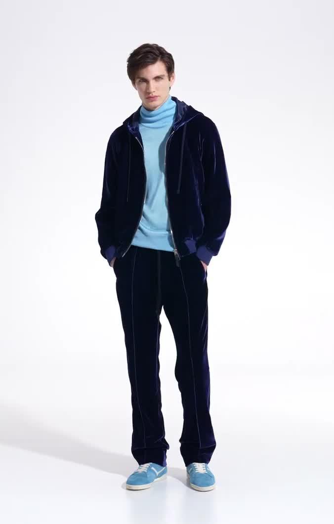 VISCOSE VELVET HOODIE video thumbnail
