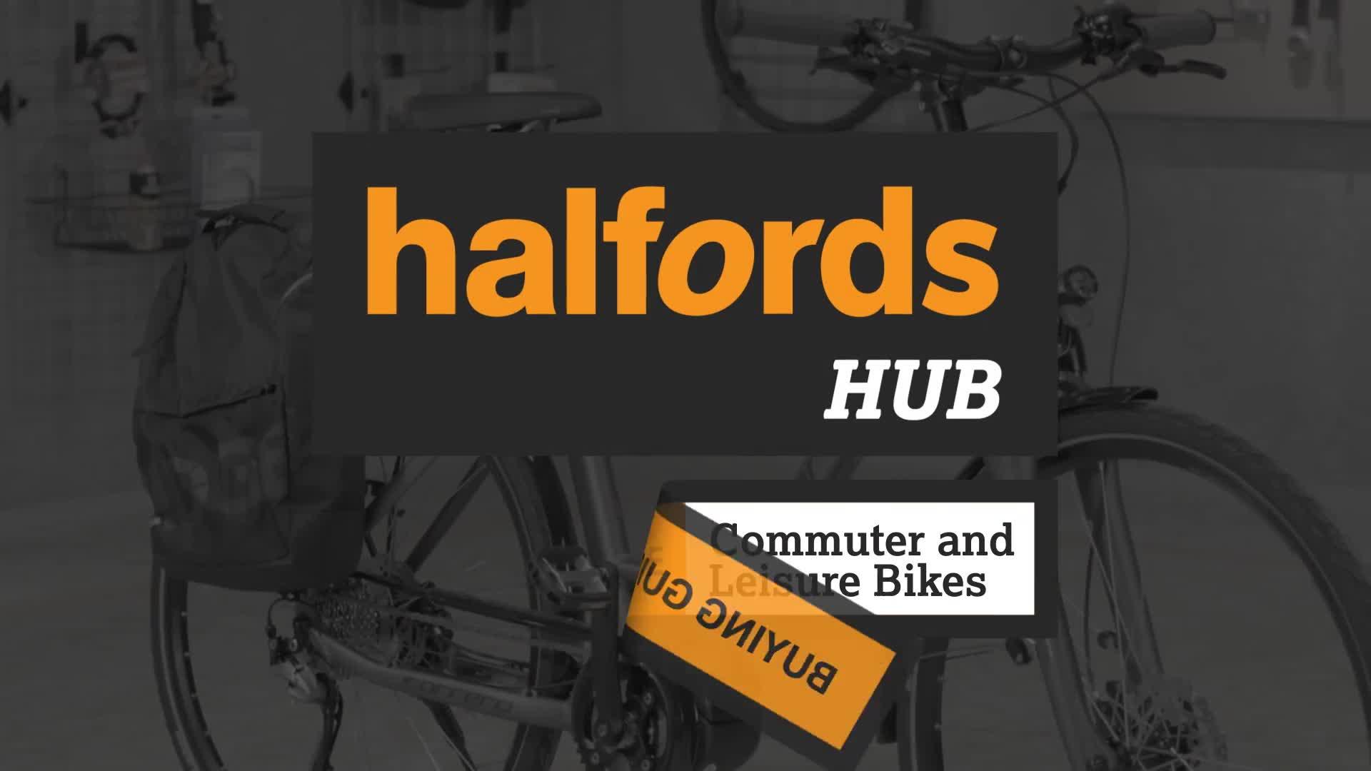 halfords commuter bike