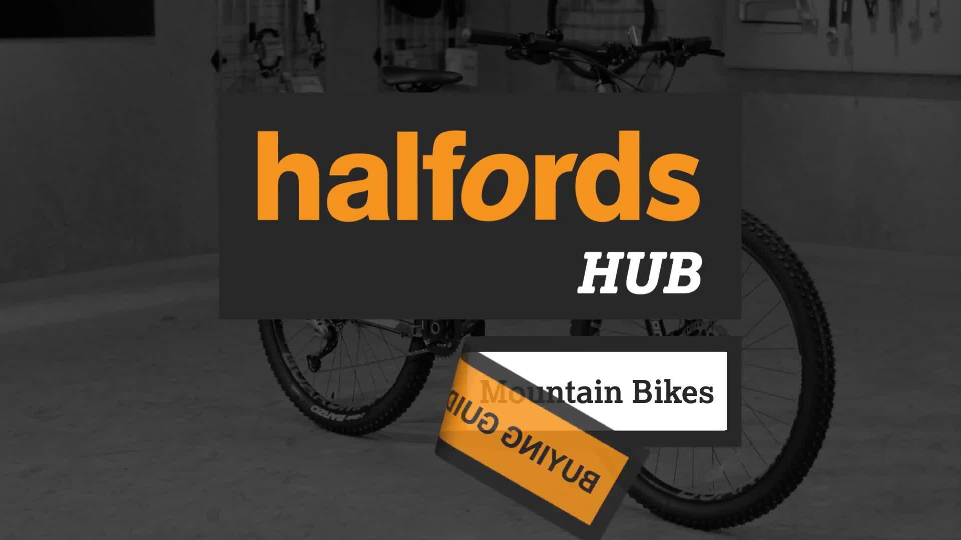 halfords mountain bike seats