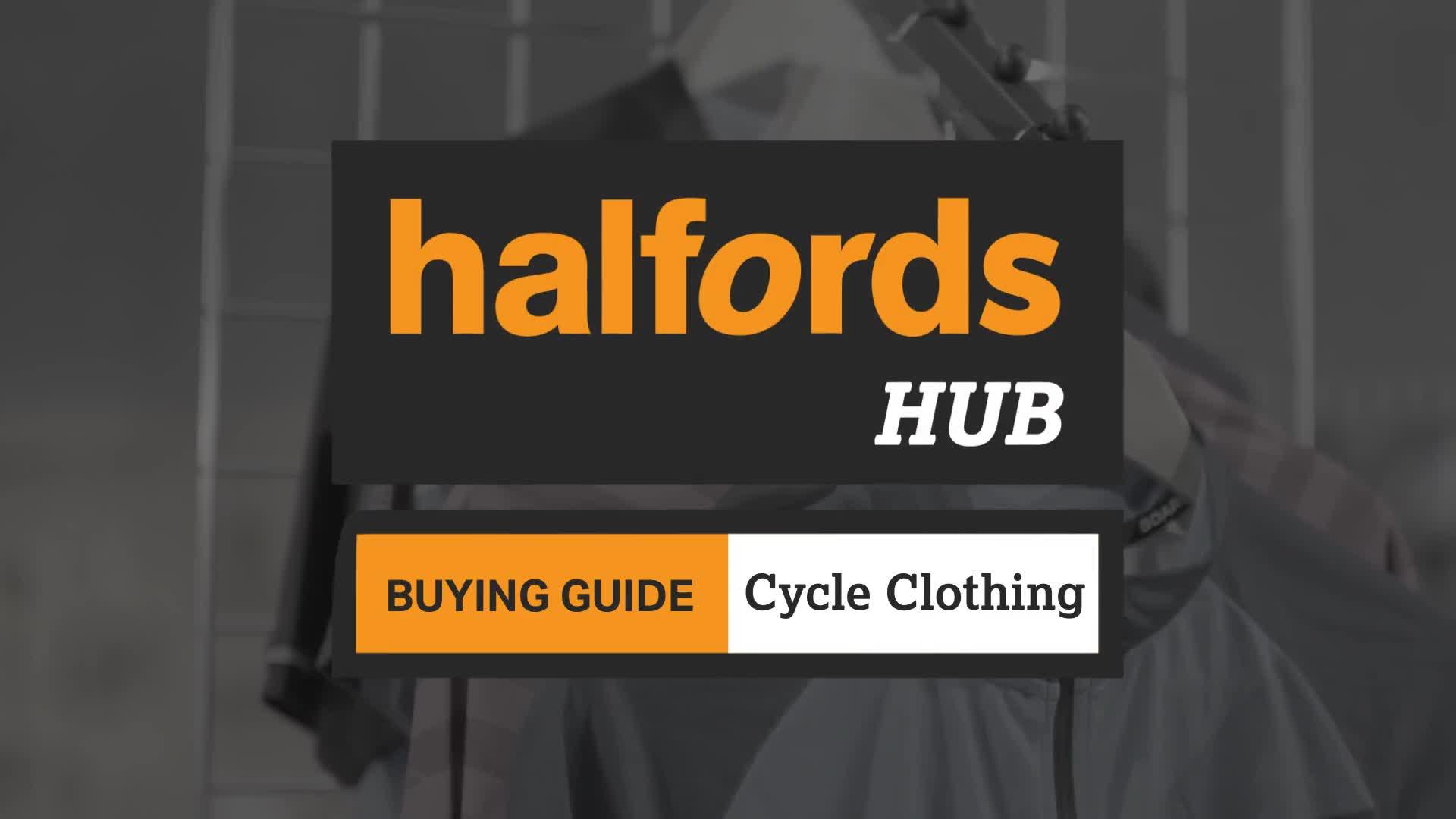 halfords cycling clothing