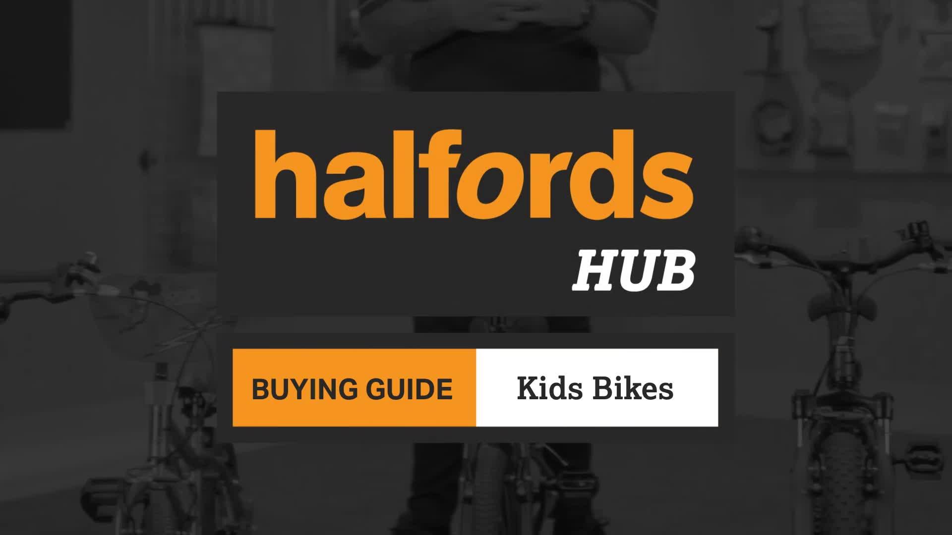 halfords bike size guide children's