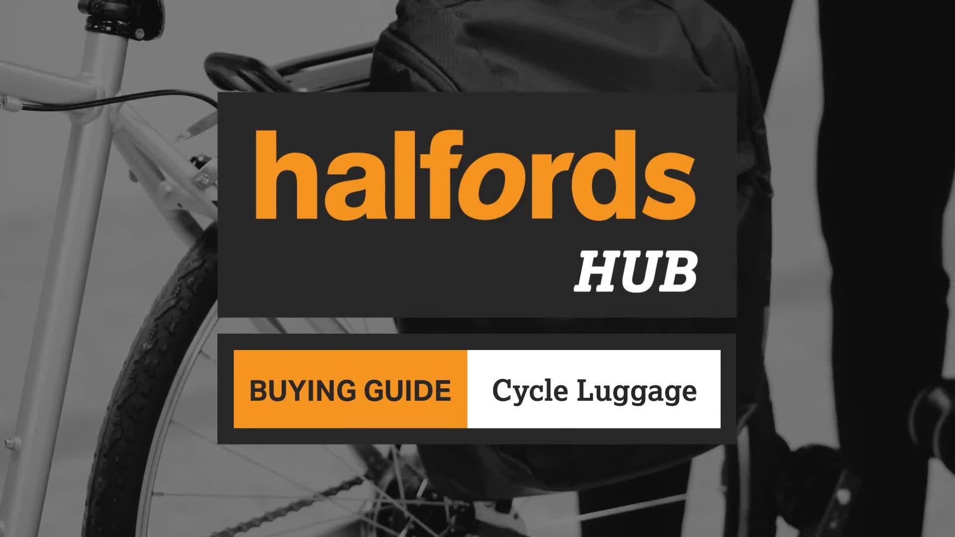 halfords cycle pannier bags