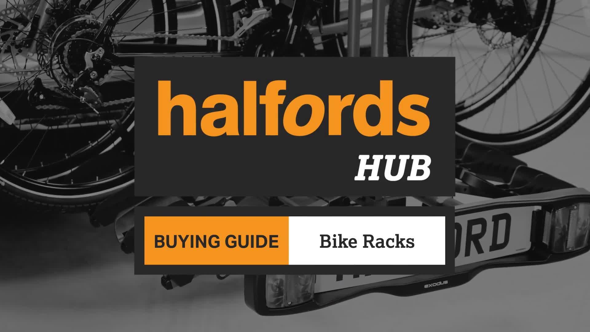 halfords bike carrier towbar