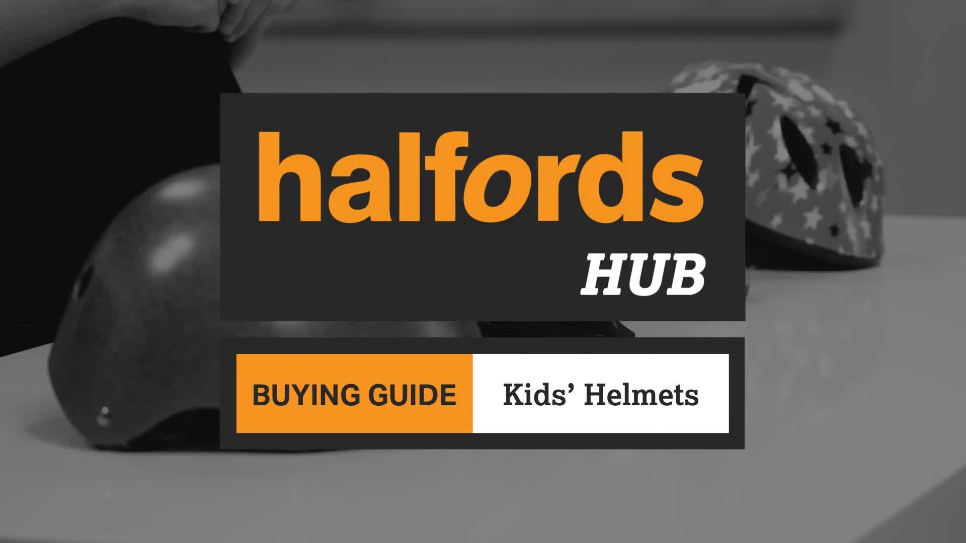 halfords kids helmets