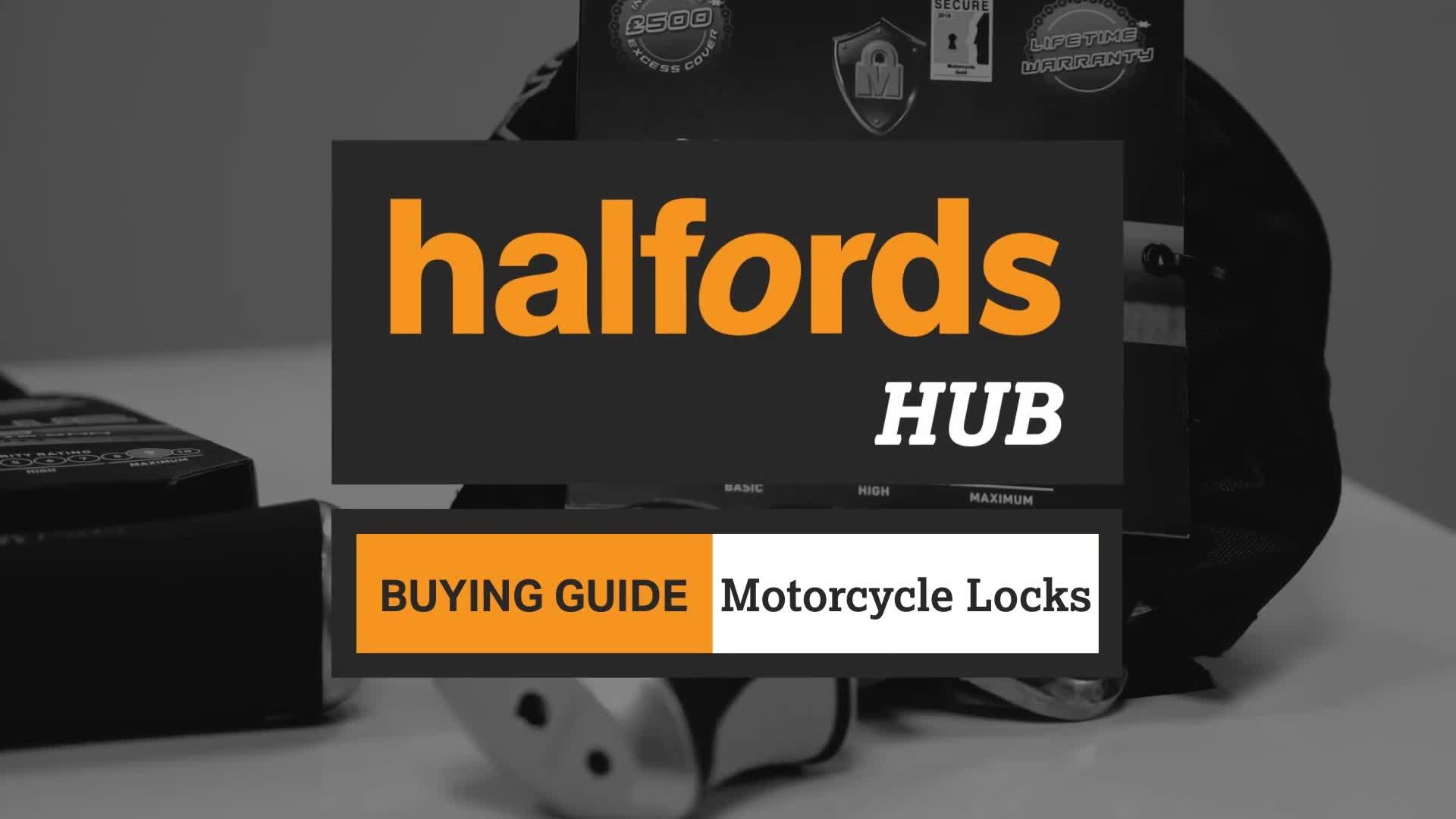 Halfords store motorbike lock