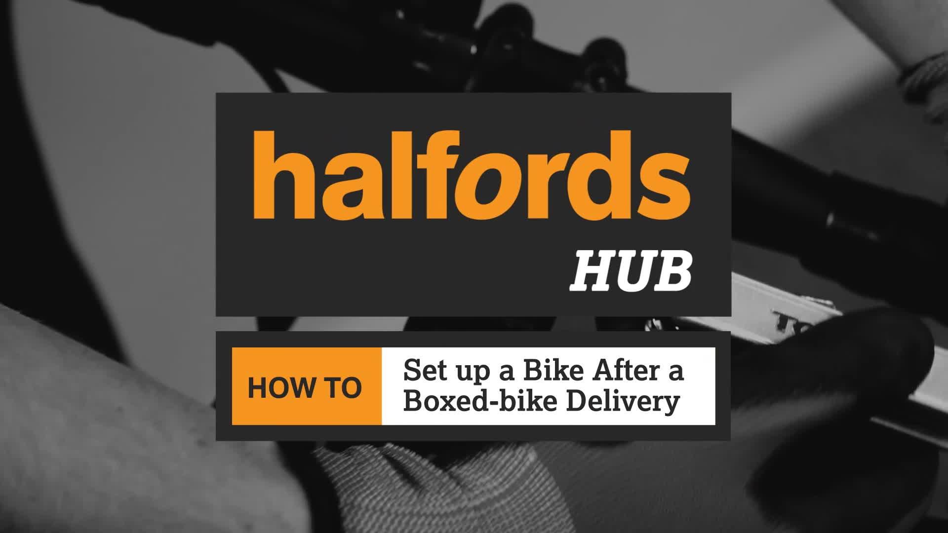 halfords bike delivery