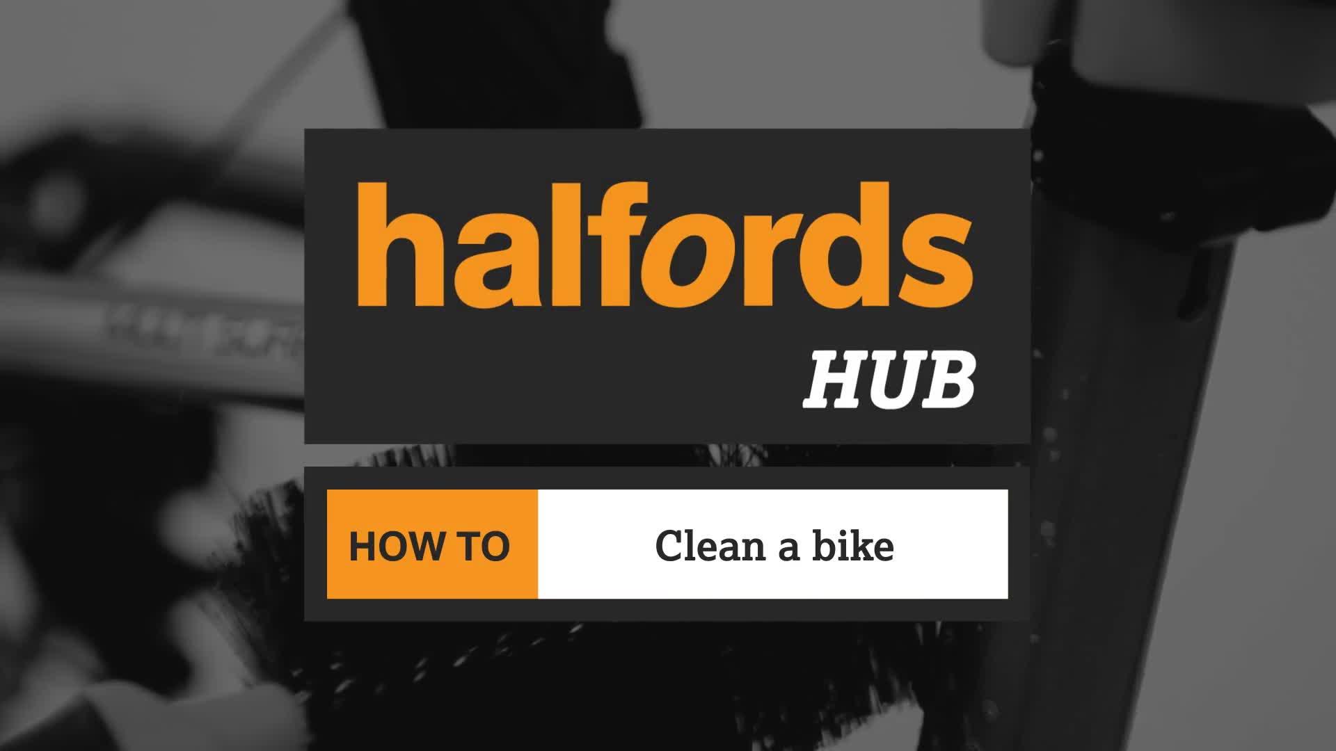 halfords bike cleaning