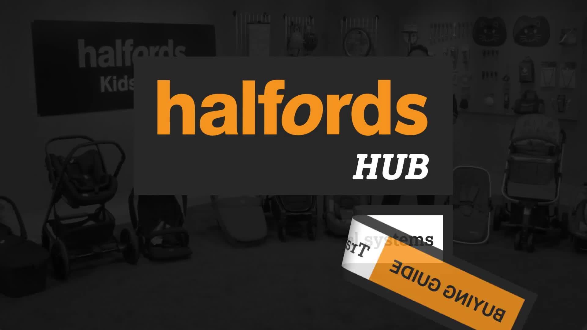 halfords travel system