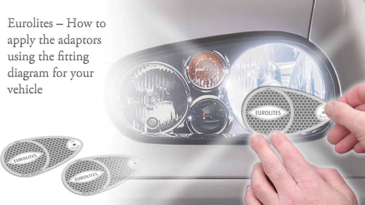 Headlamp converter audi