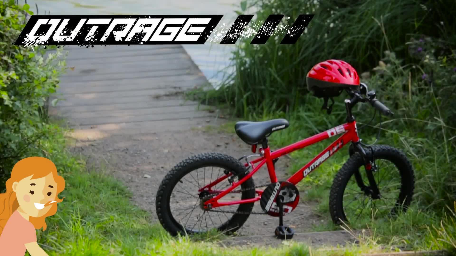 halfords outrage bike