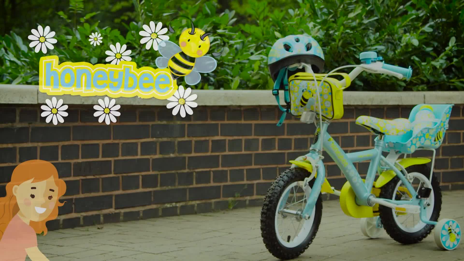 halfords honey bee bike